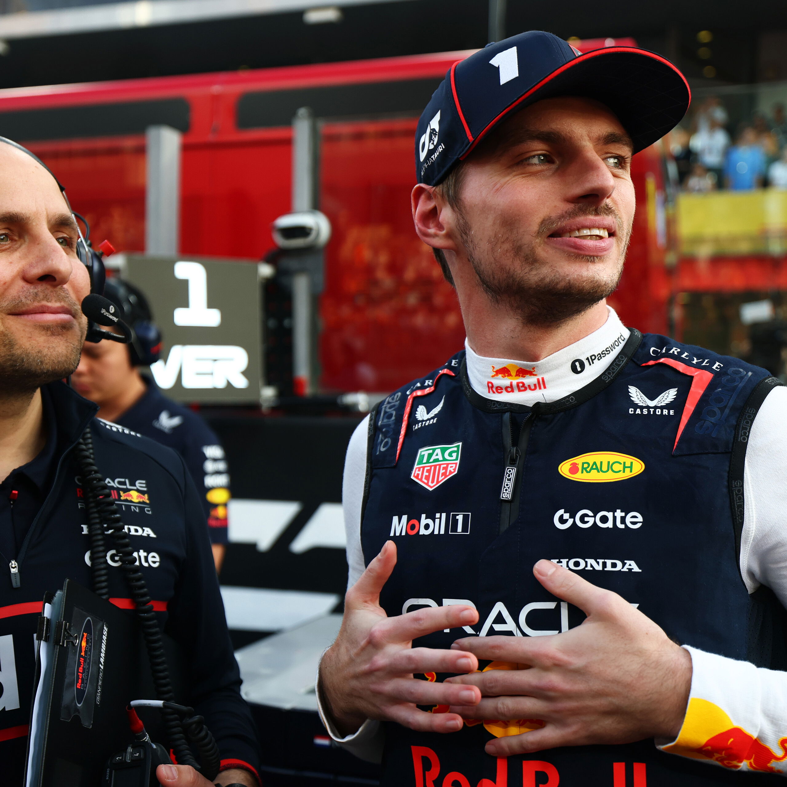 Lambiase and Verstappen have worked together since 2016