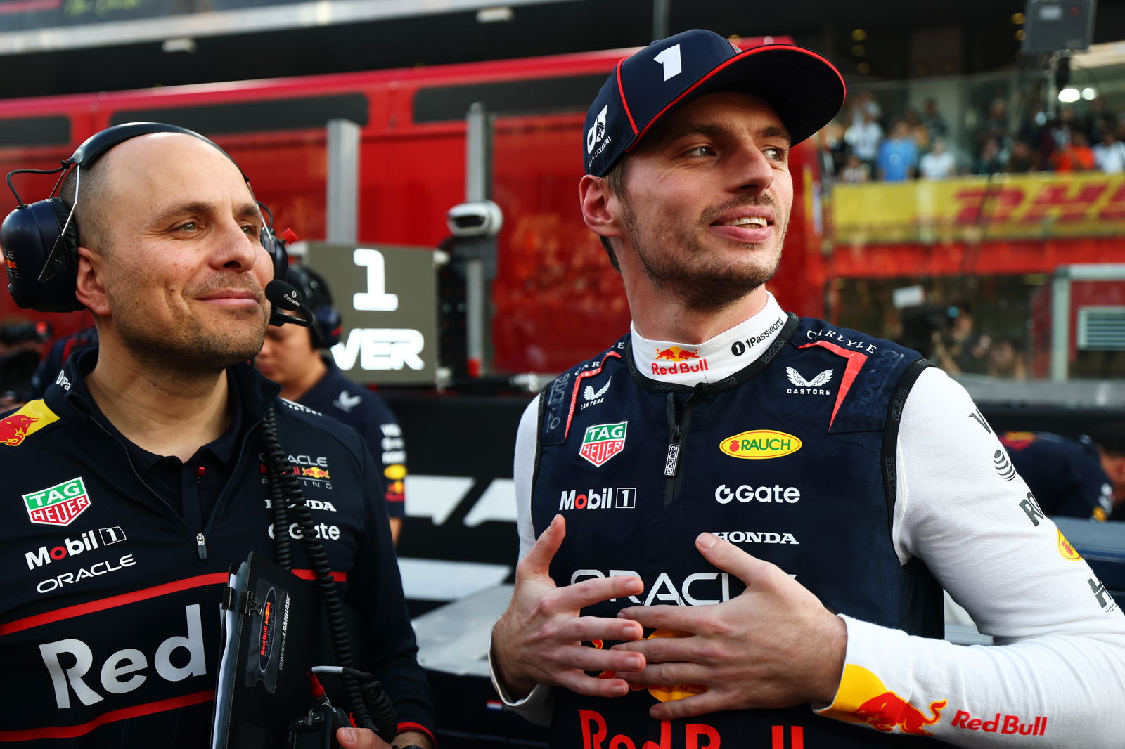 Lambiase and Verstappen have worked together since 2016