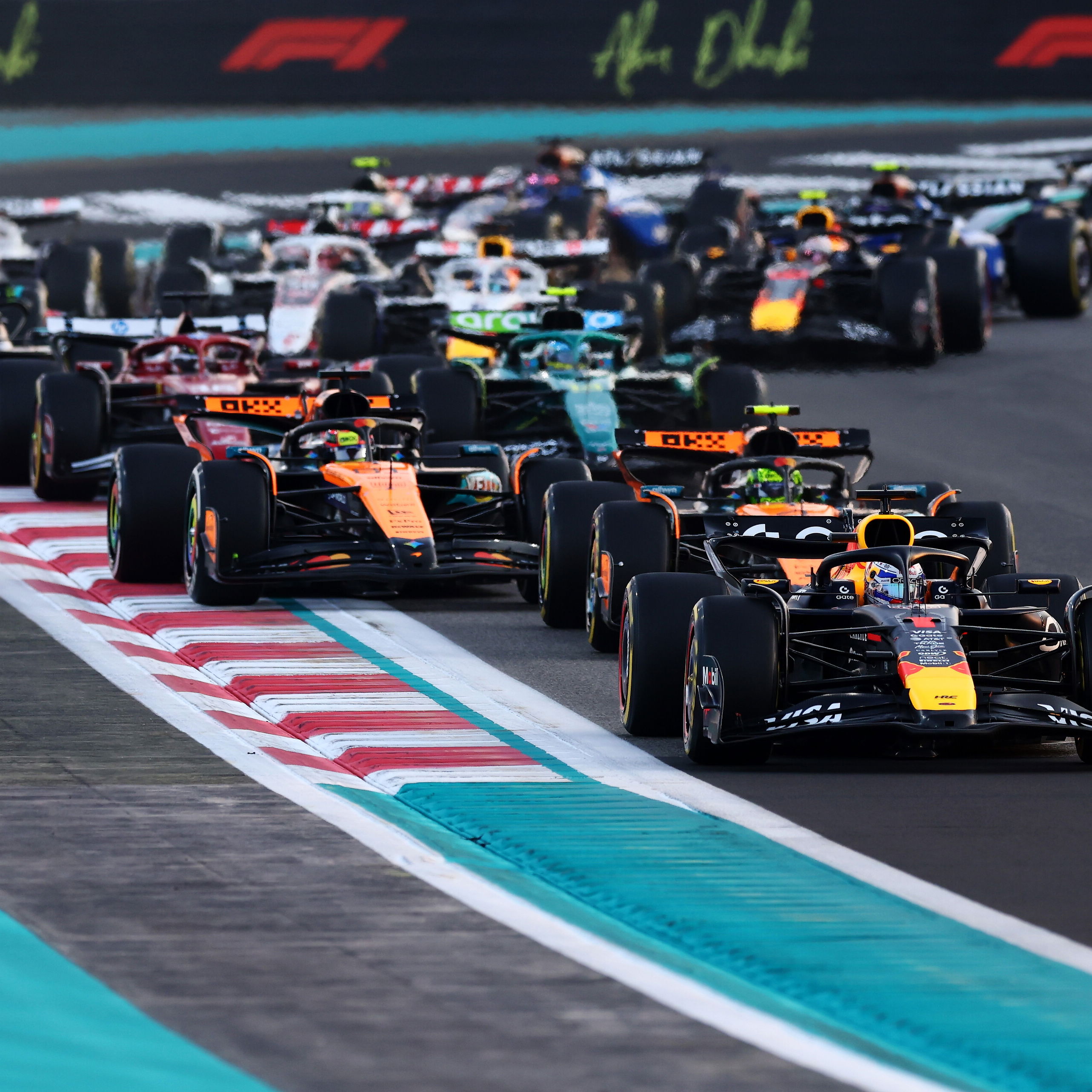 Verstappen heads the field for the last time in F1 2025