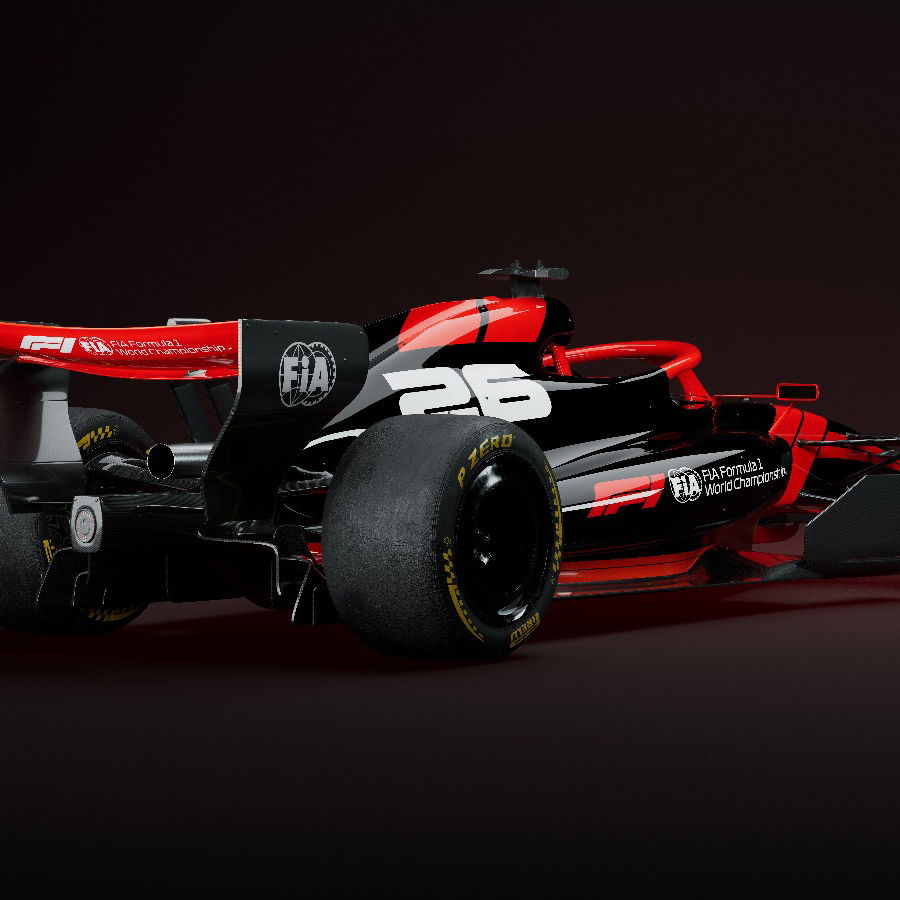 F1 2026 car render