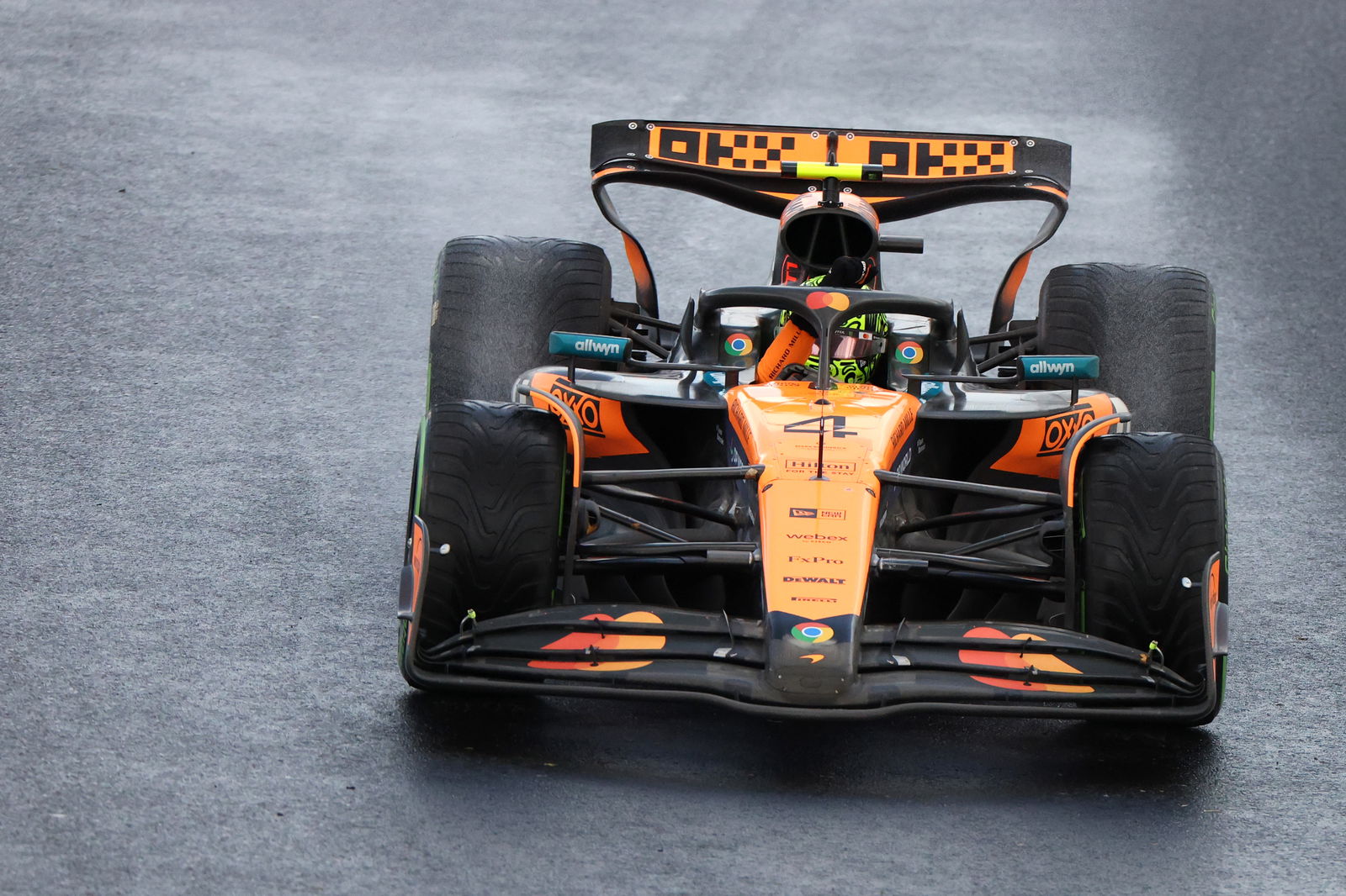 Norris mastered tricky conditions to get his season up and running