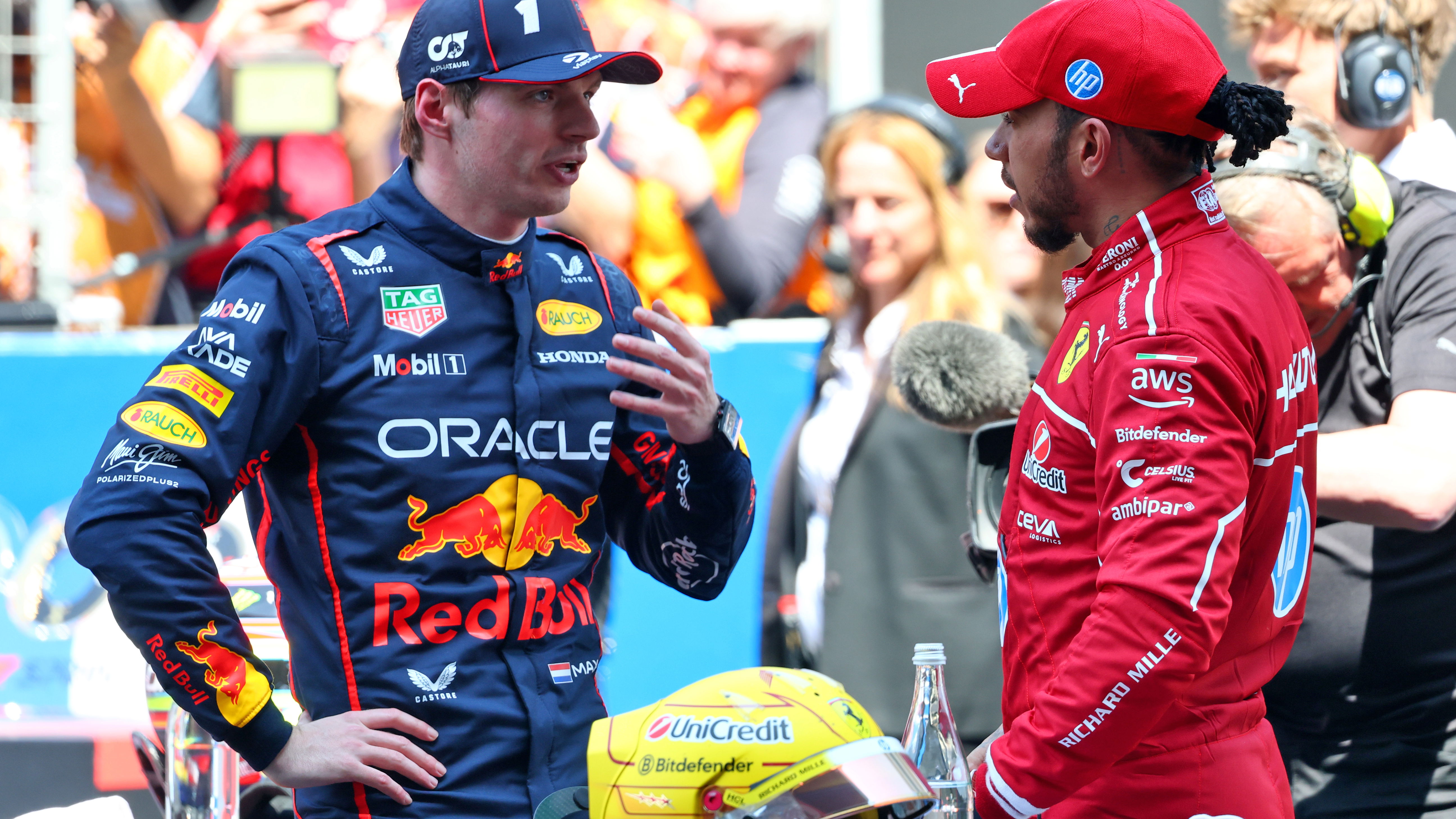 Verstappen and Hamilton had a fierce battle for the 2021 F1 title