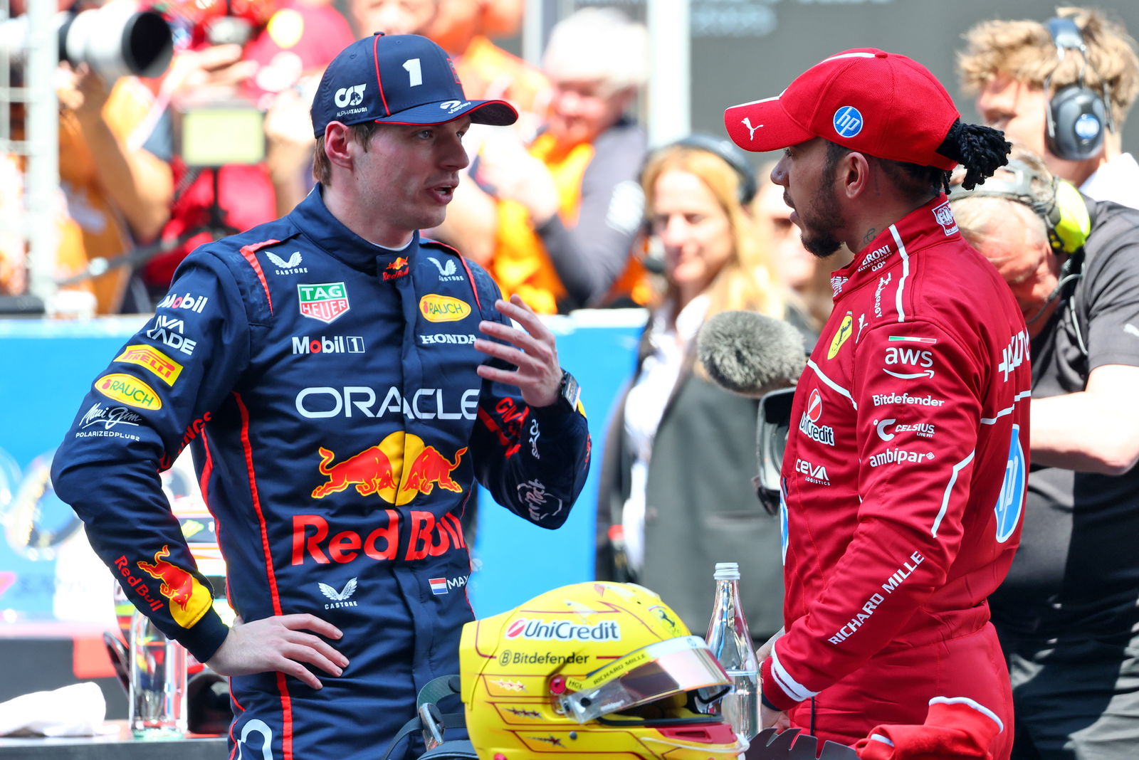 Verstappen and Hamilton had a fierce battle for the 2021 F1 title