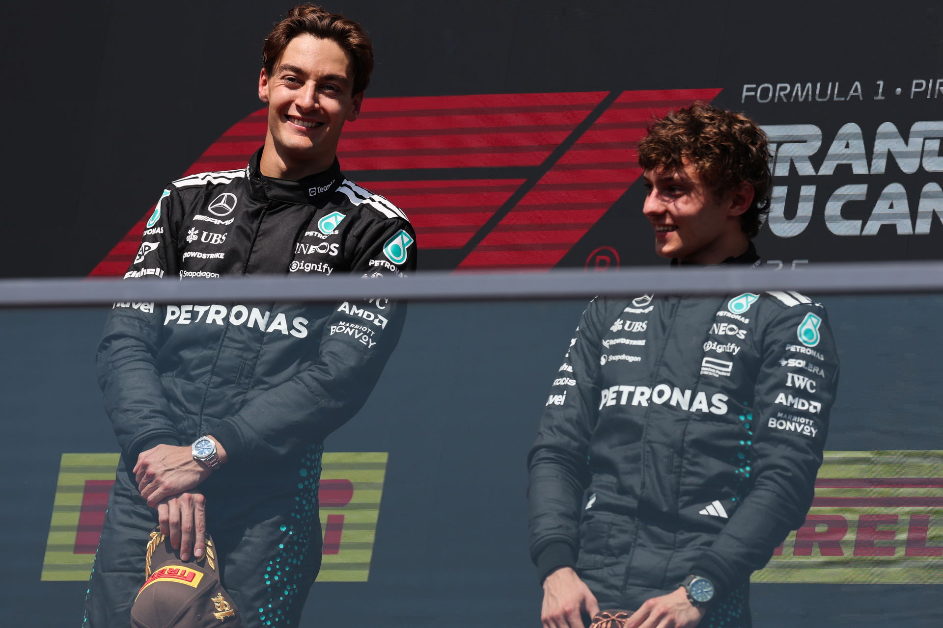 Russell era el mejor perro en Mercedes