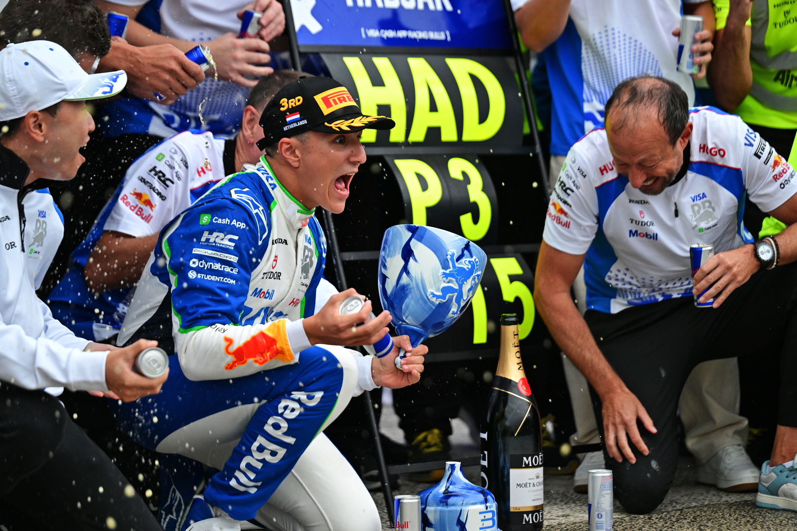 Hadjar shone for Racing Bulls