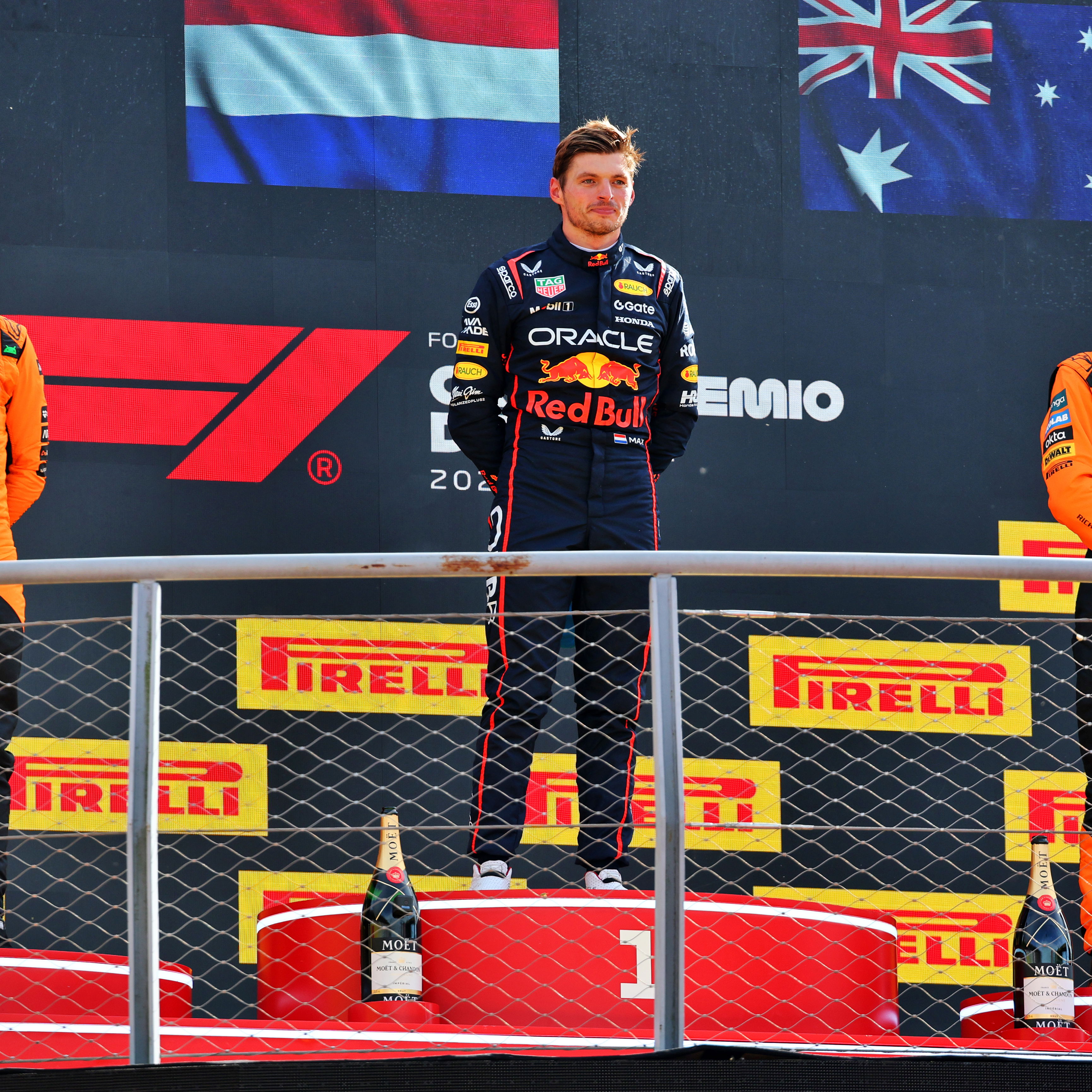 One of Norris, Verstappen and Piastri will be crowned champion