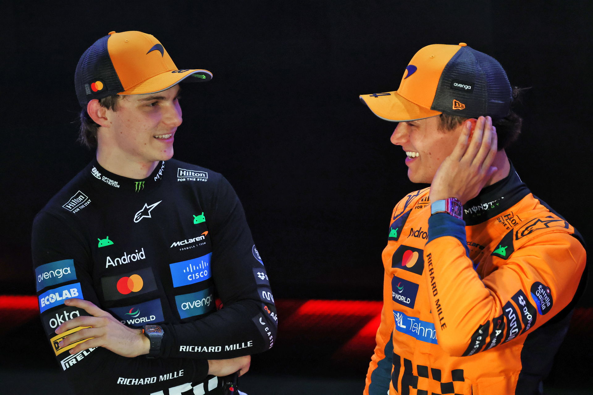 It was a close battle between title rivals Piastri and Norris.