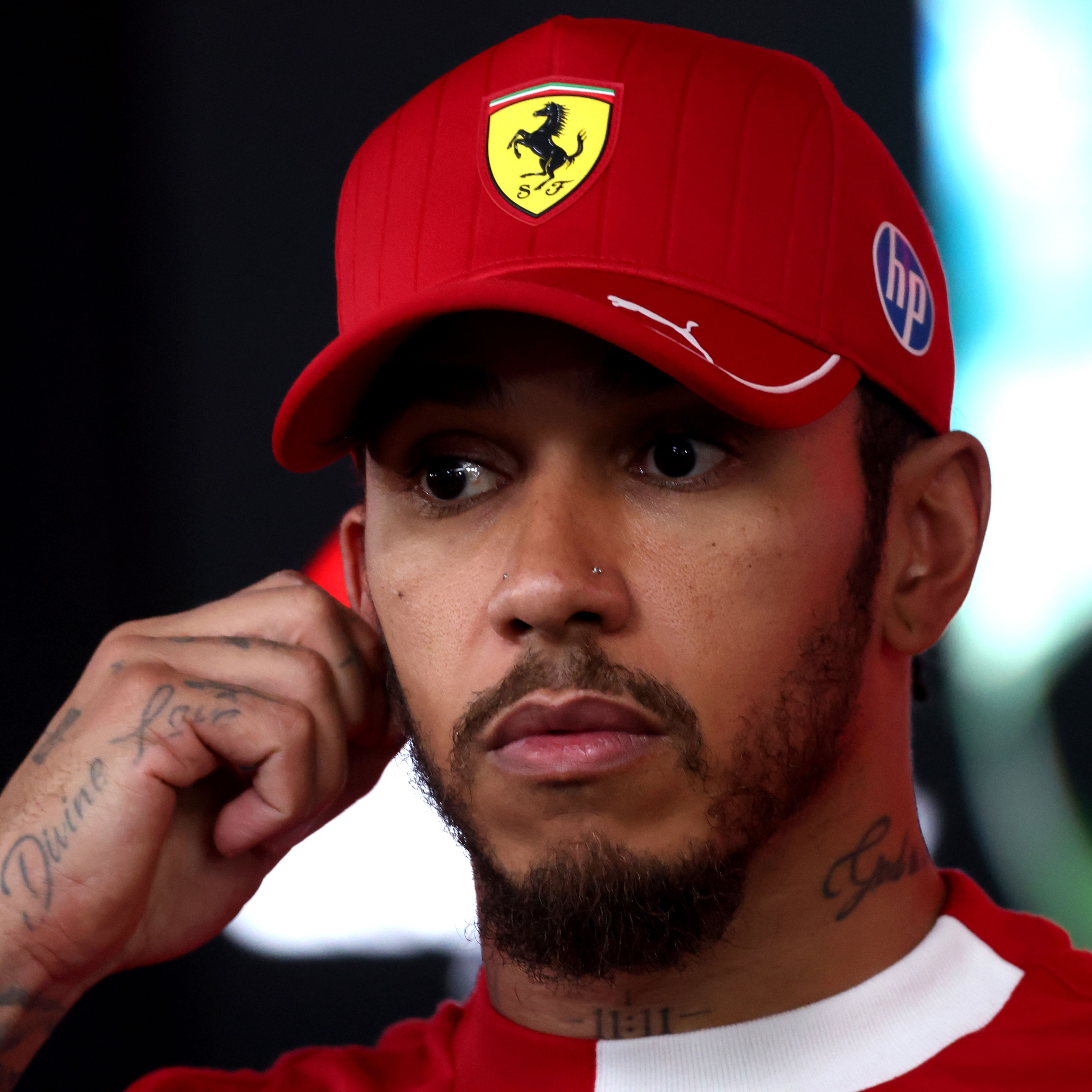 Hamilton endured a nightmare debut season at Ferrari