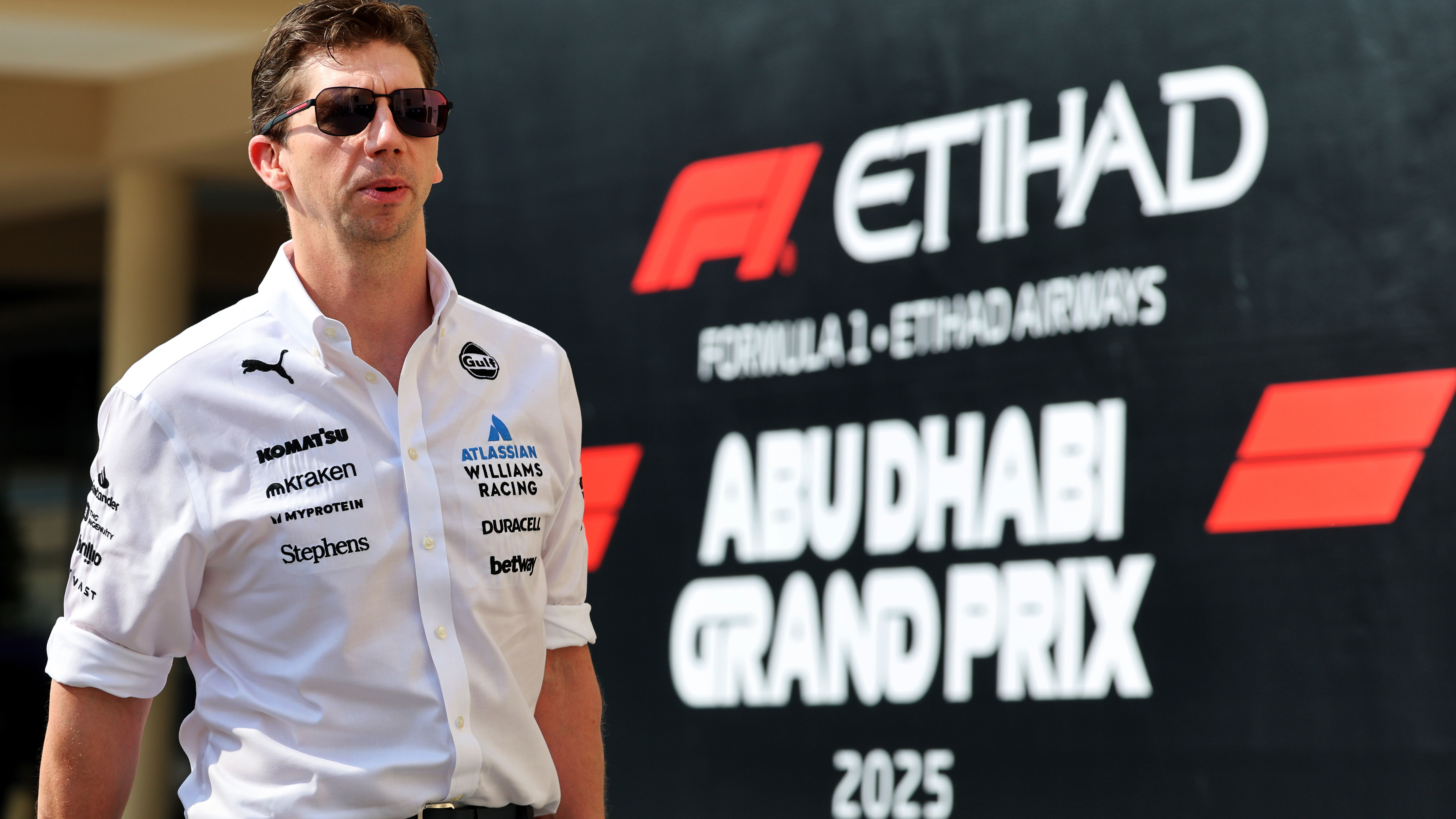 James Vowles had reason to celebrate in Abu Dhabi