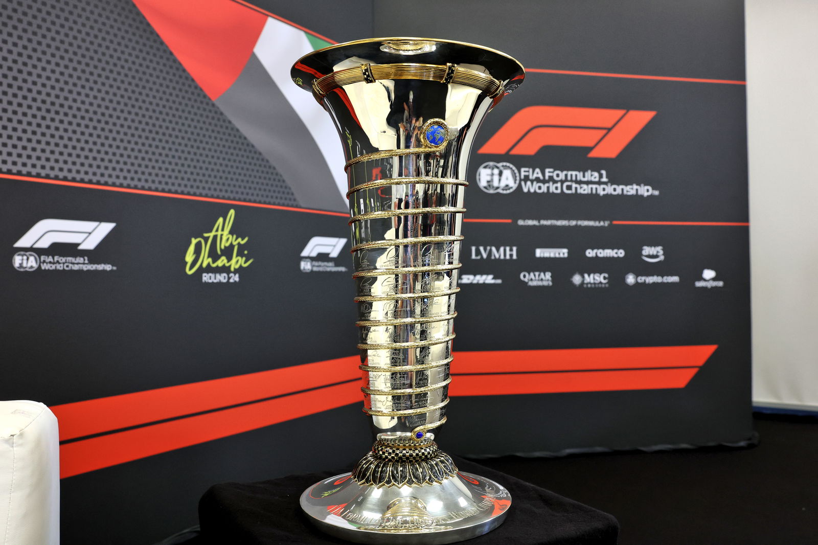 The FIA Formula 1 World Drivers’ Championship Trophy