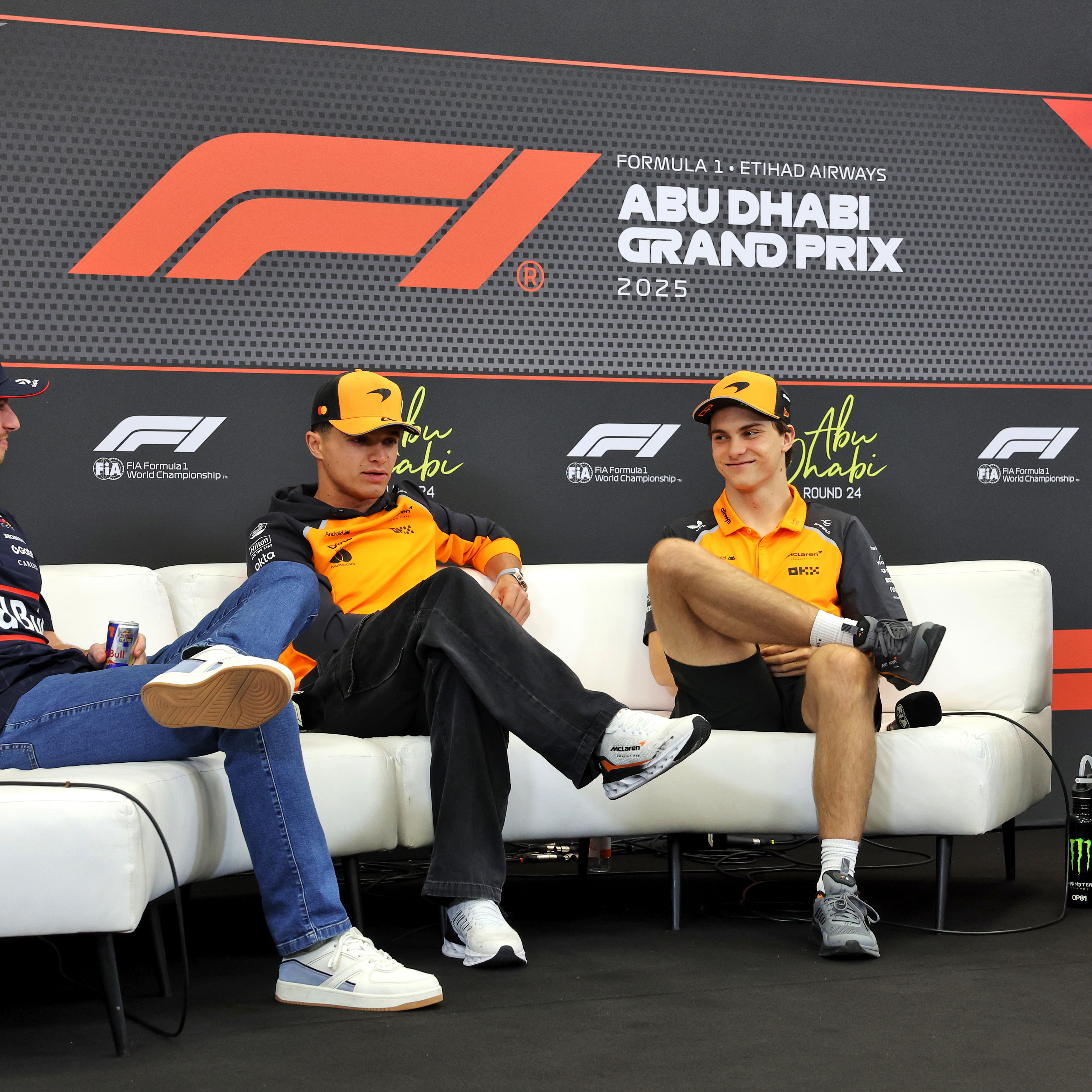 One of Verstappen, Norris and Piastri will be world champion on Sunday 