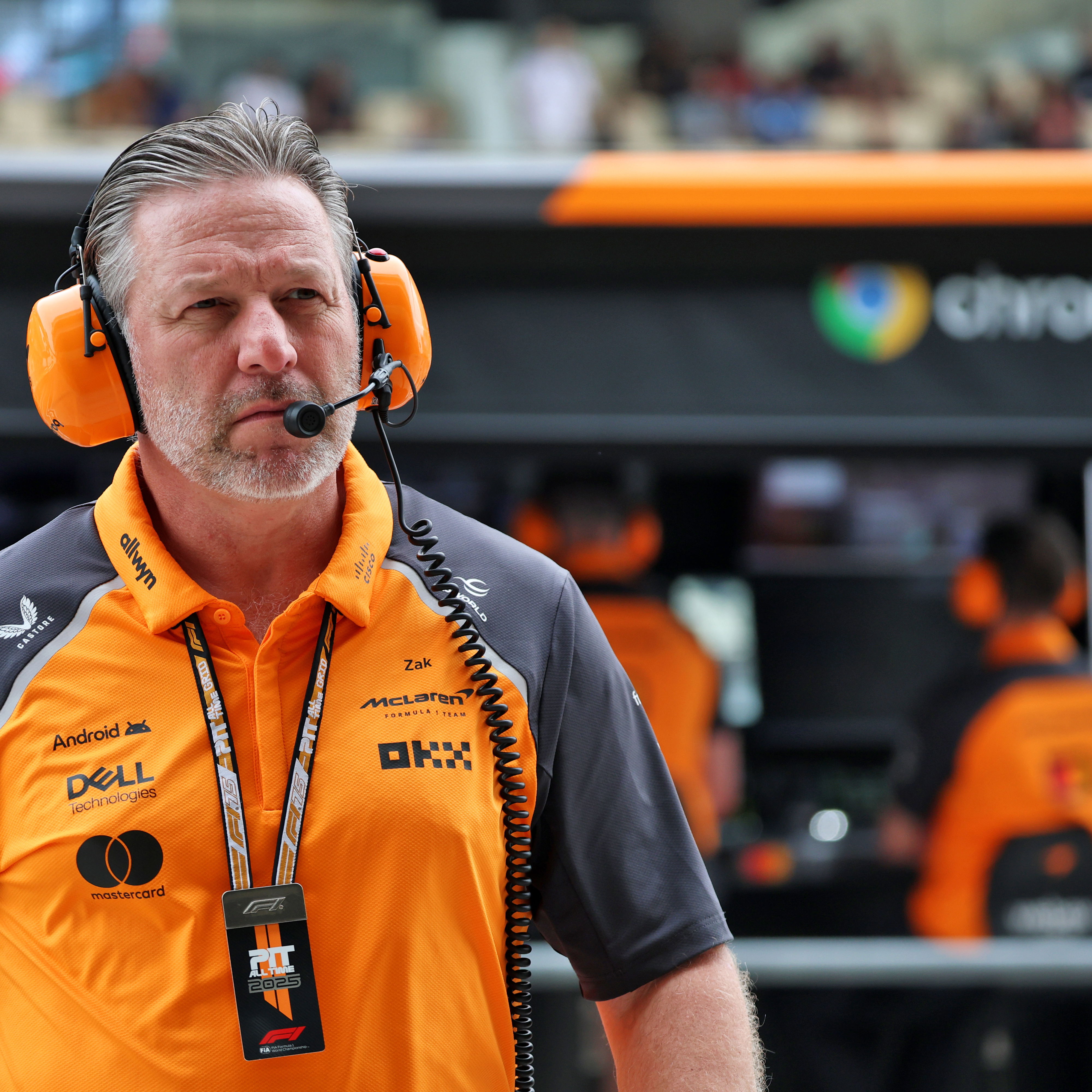 McLaren boss Zak Brown