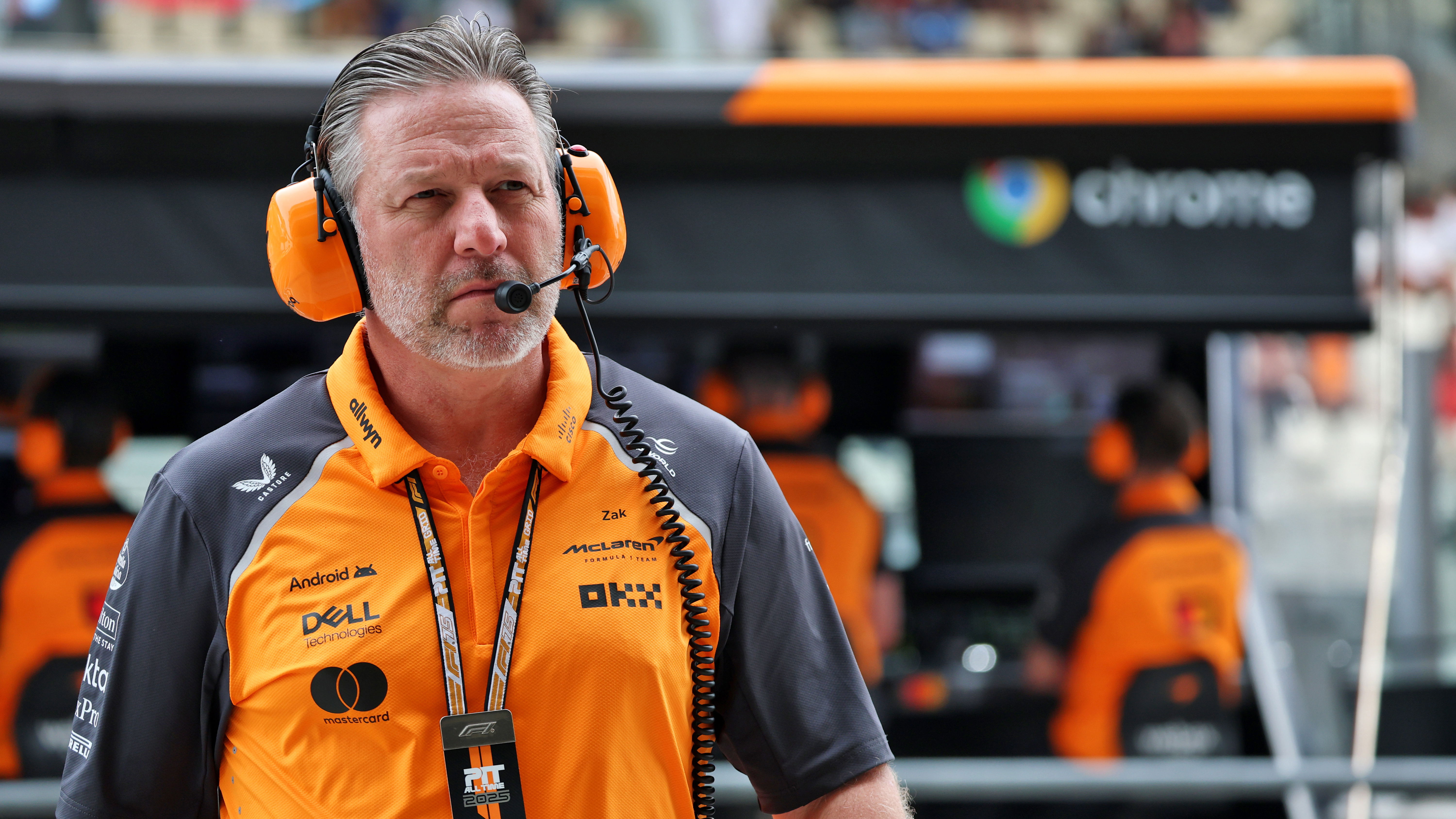 McLaren boss Zak Brown