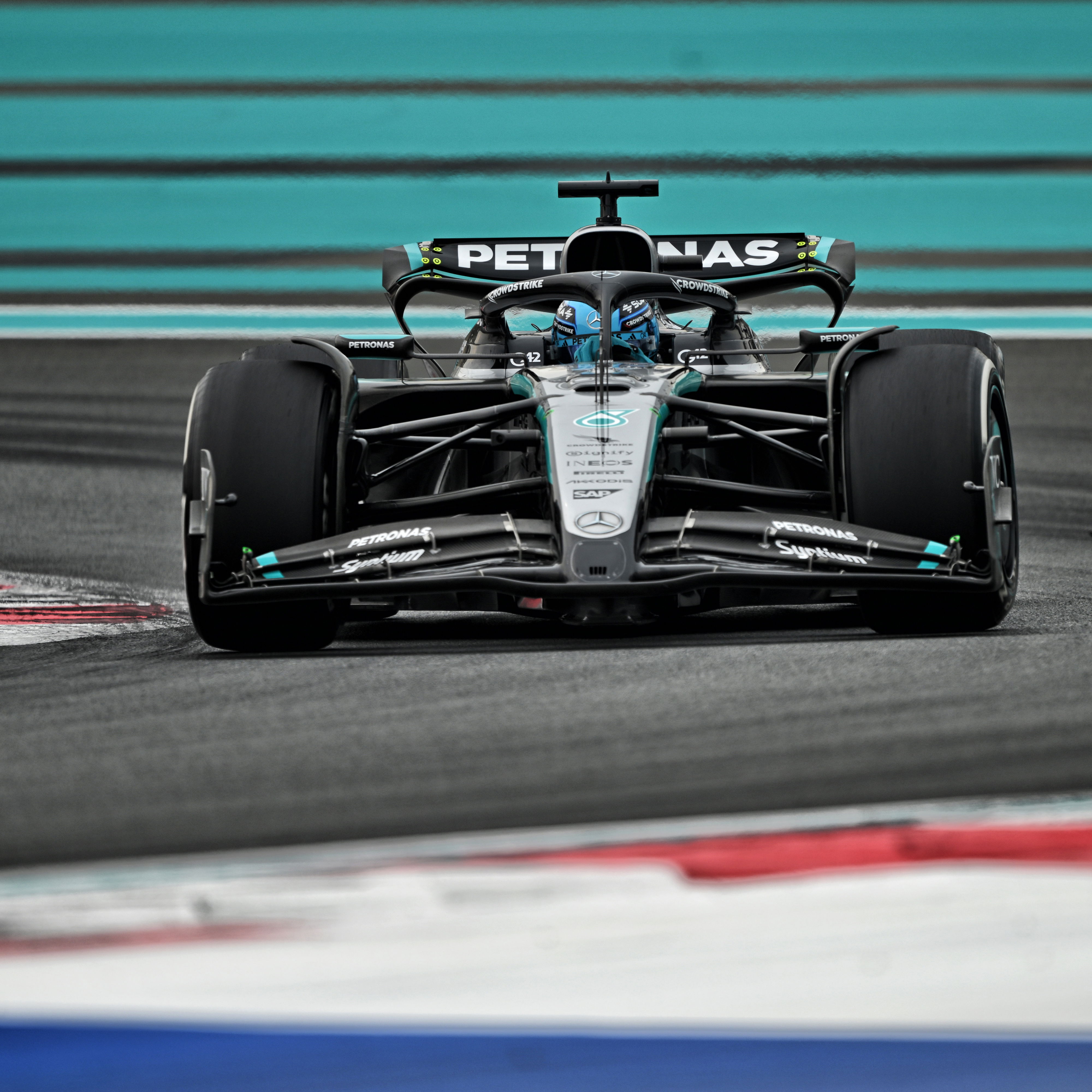 Russell was fastest in final practice