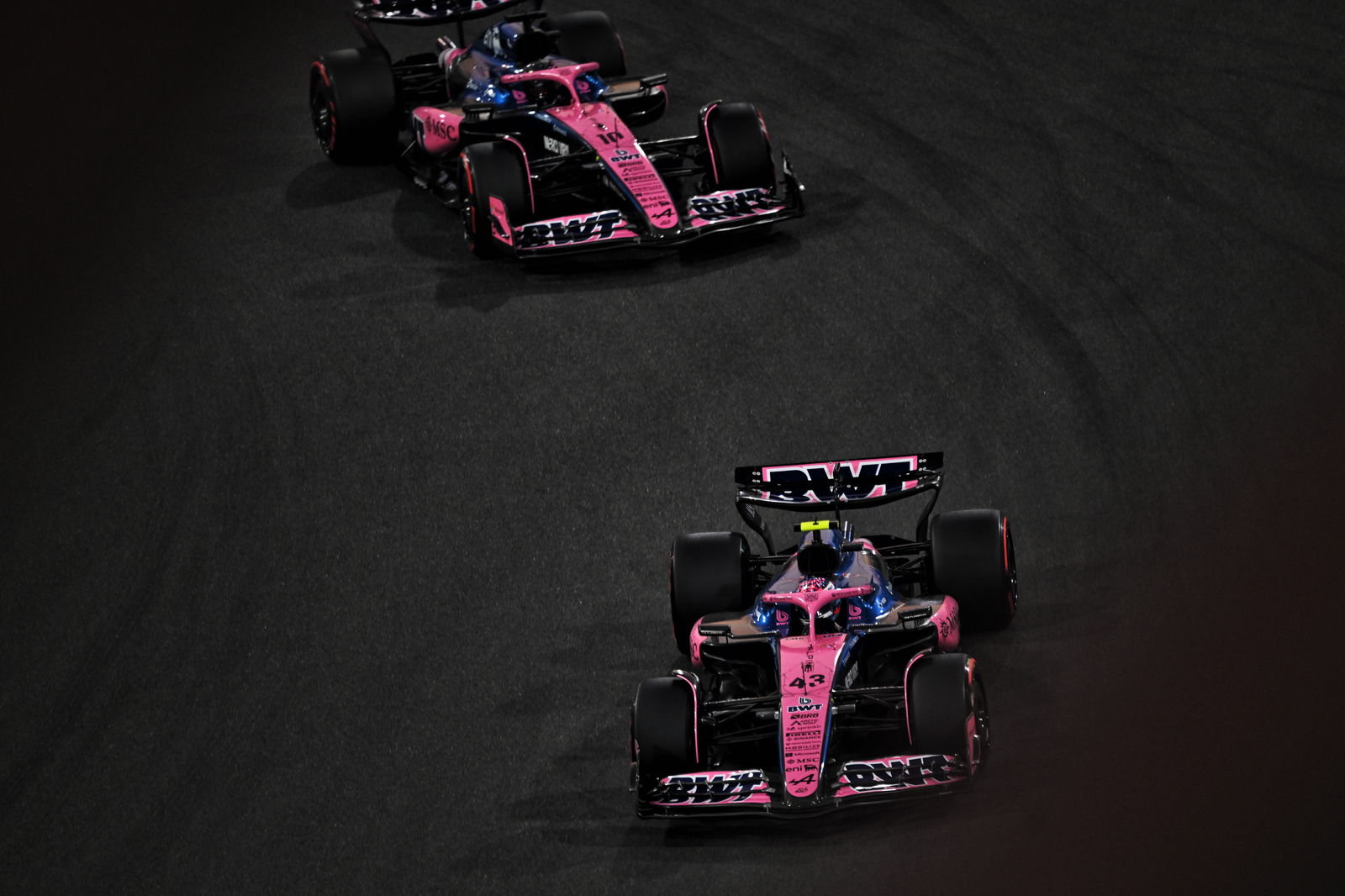 Gasly scored all of Alpine's points