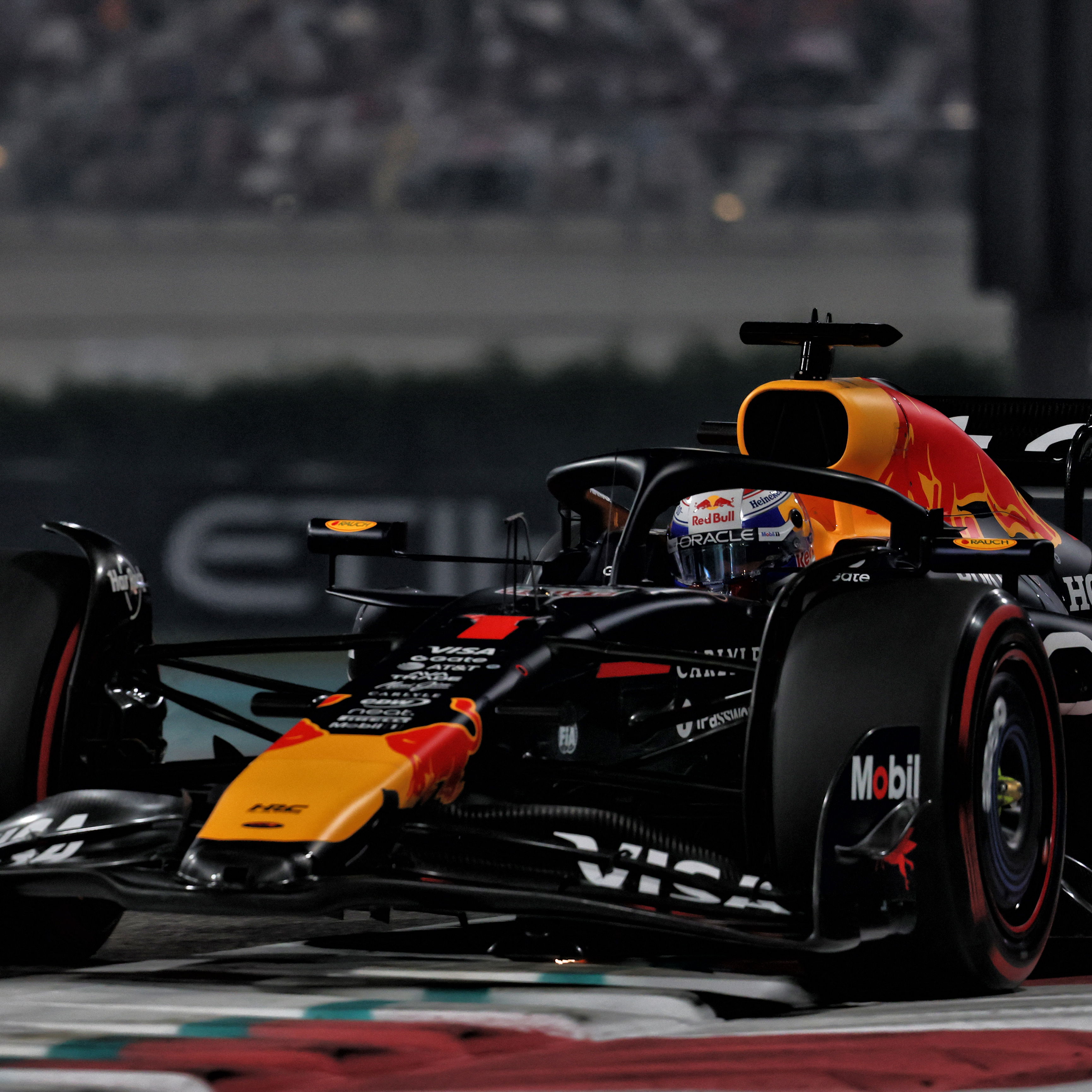 Verstappen claimed a stunning pole