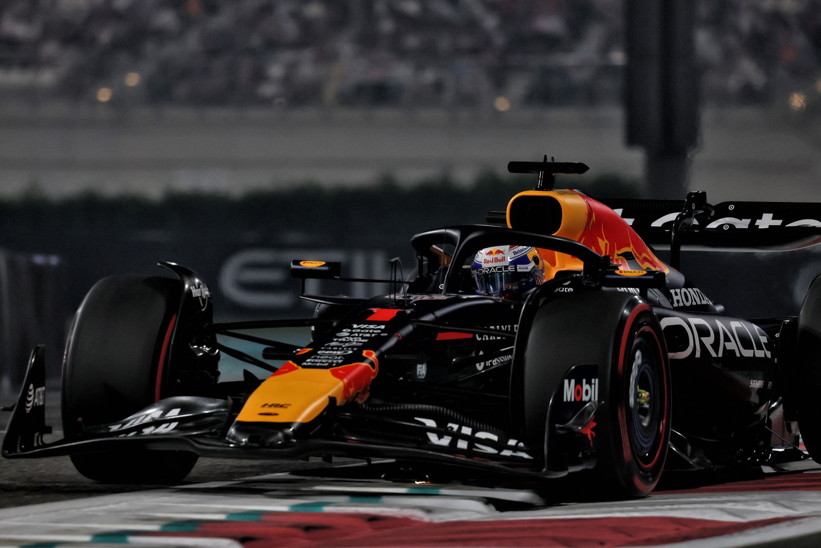 Verstappen claimed a stunning pole