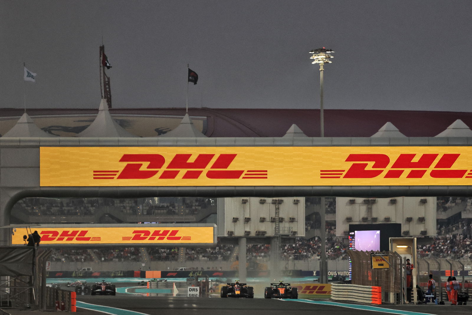 Tsunoda drove Norris off the track