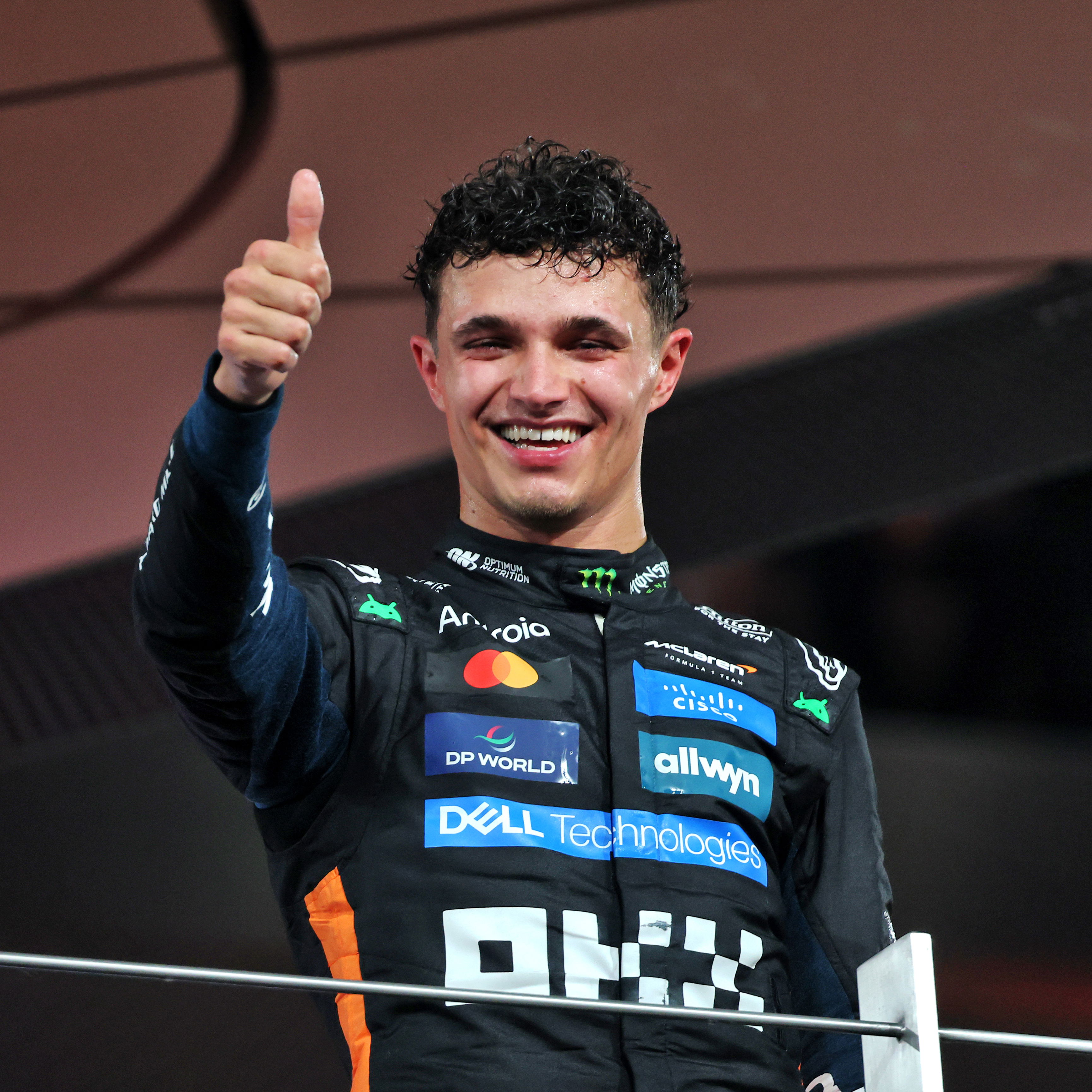 Norris will officially be crowned F1 world champion on Friday