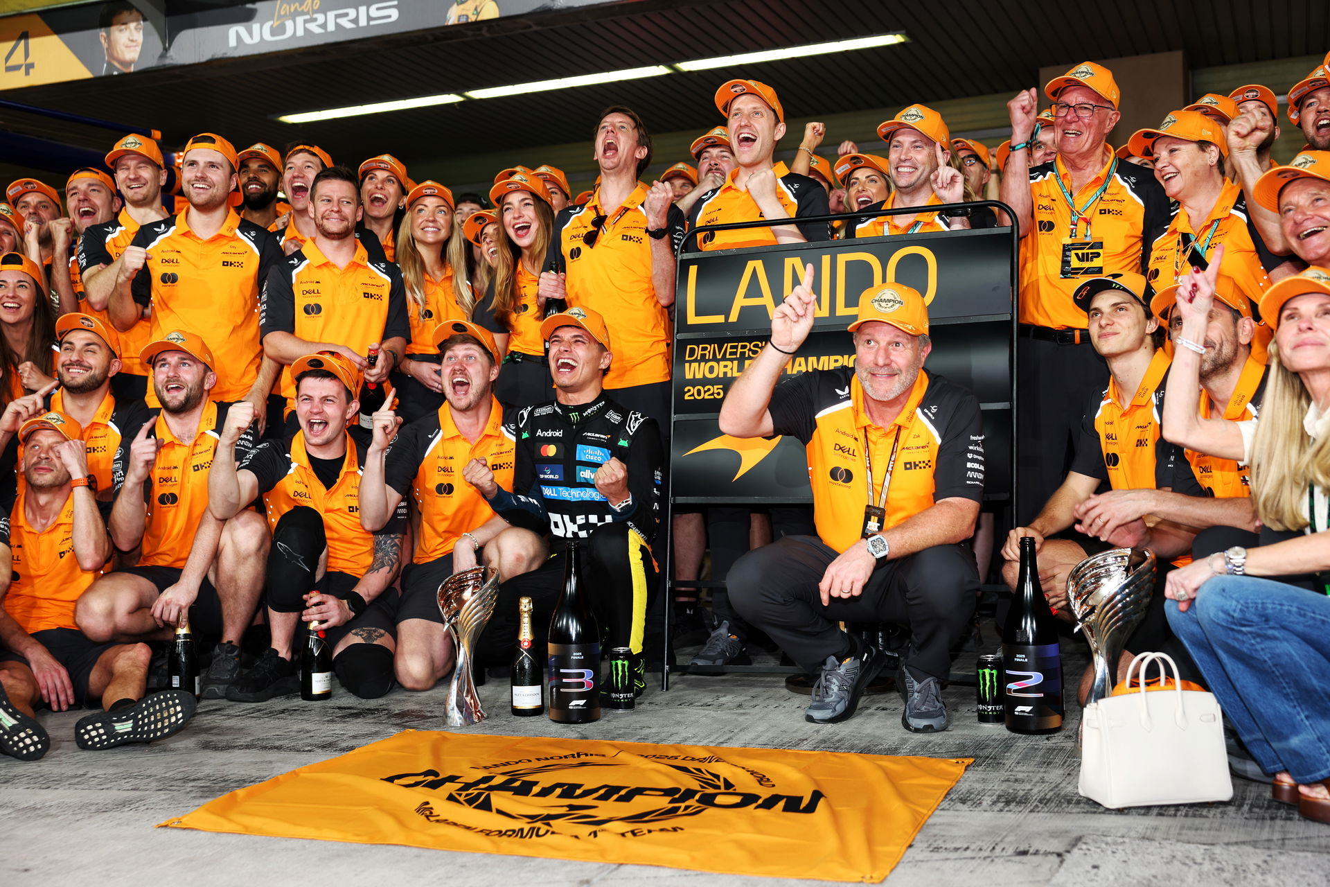 McLaren wins double F1 championship