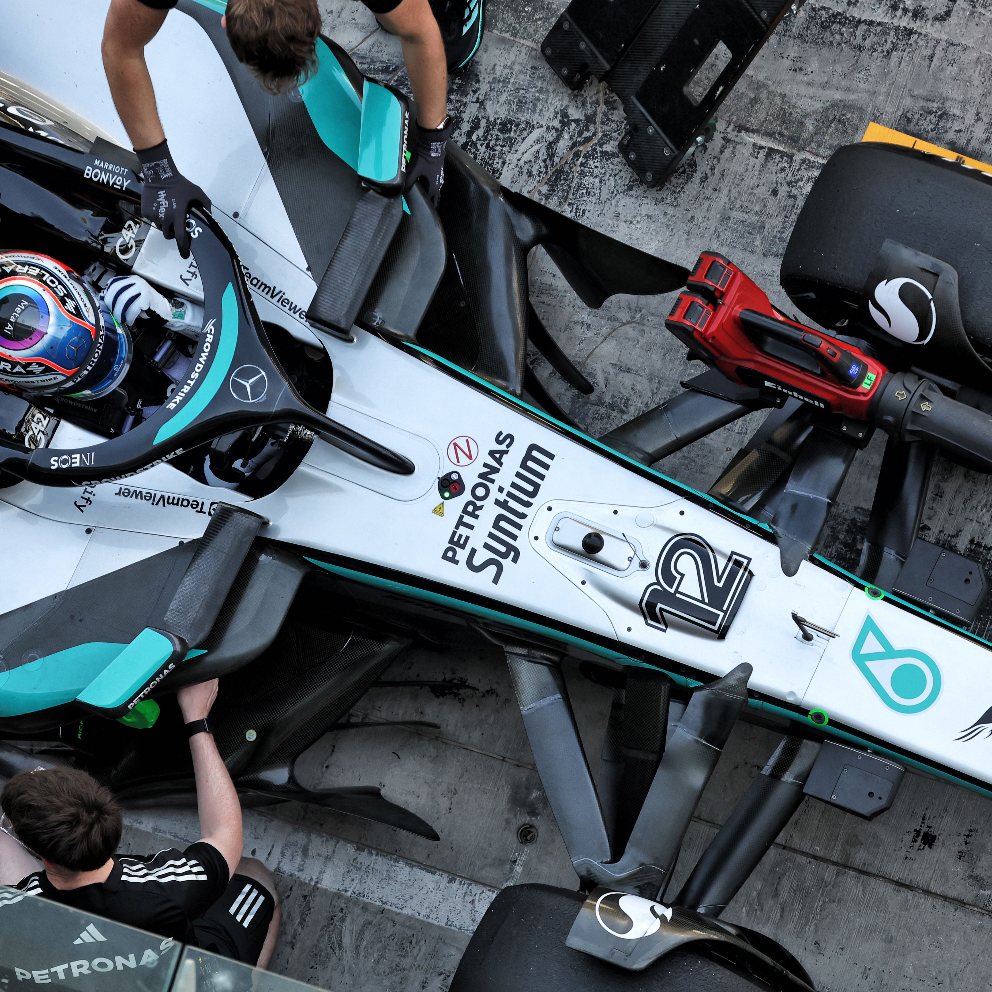 Mercedes are being billed as F1 2026 favourites 