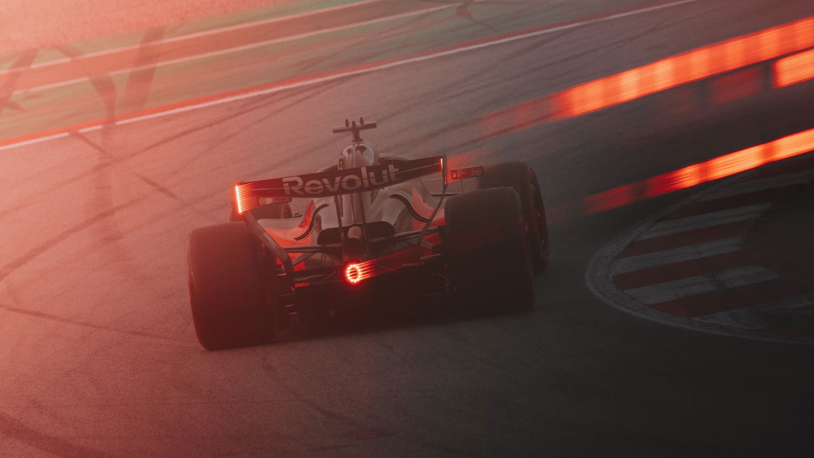 Audi's R26 on track (credit: F1)