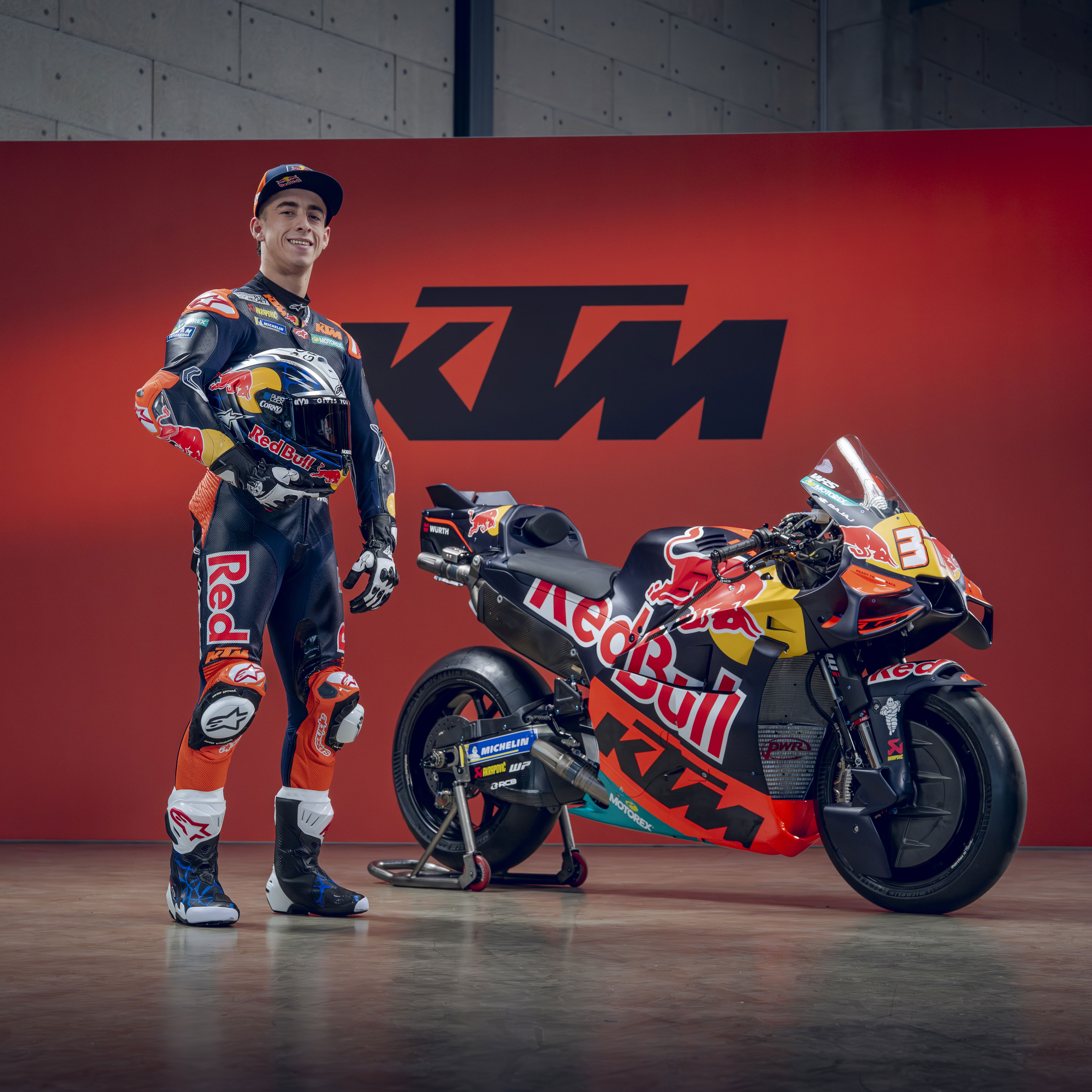 Pedro Acosta, KTM Factory Racing, 2026 livery launch