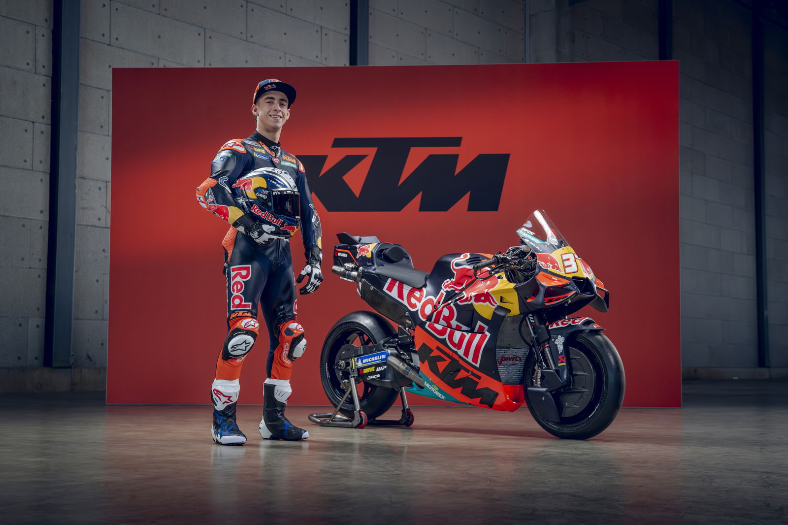 Pedro Acosta, KTM Factory Racing, 2026 livery launch