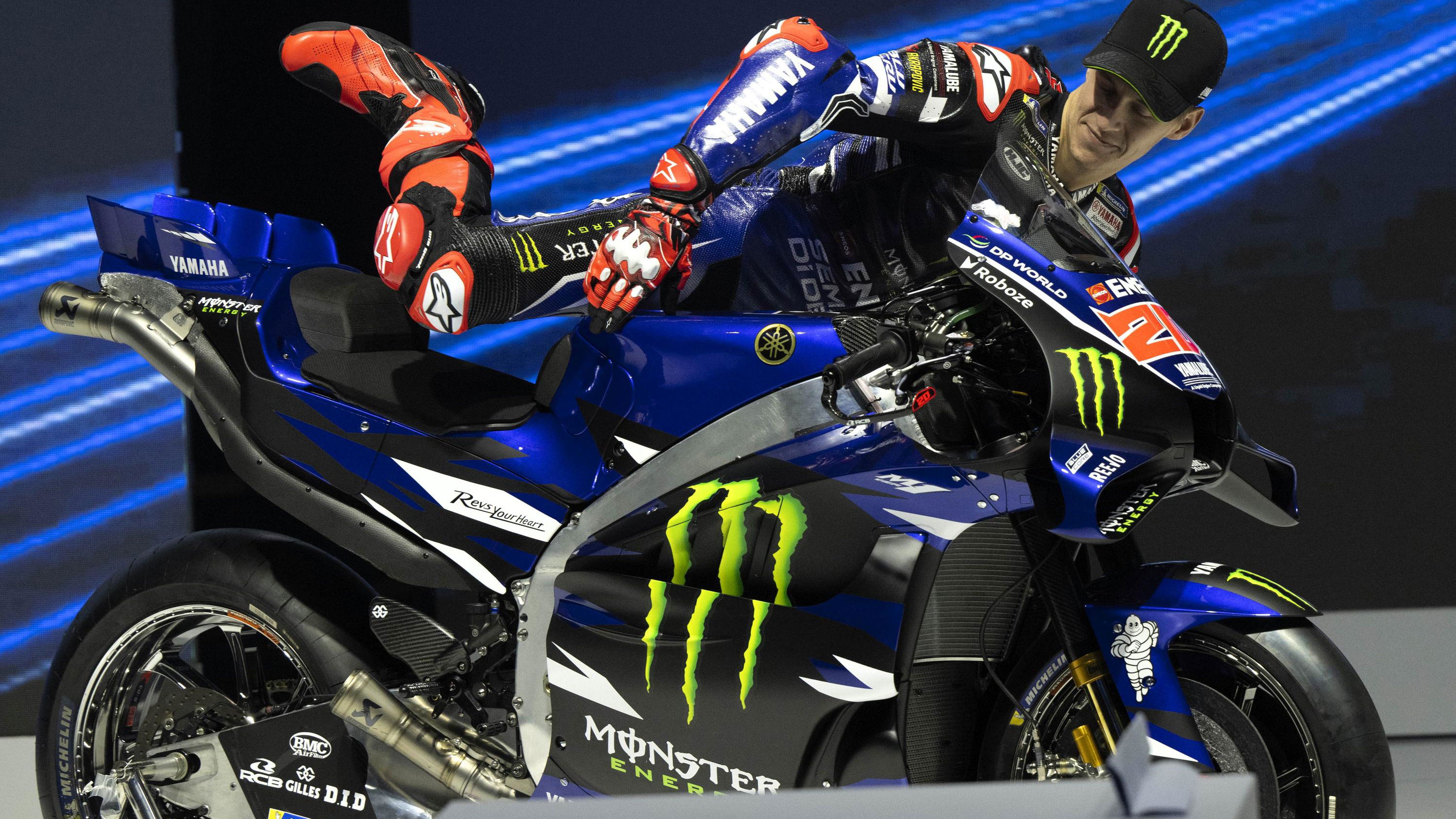 Fabio Quartararo, 2026 Monster Yamaha team launch.