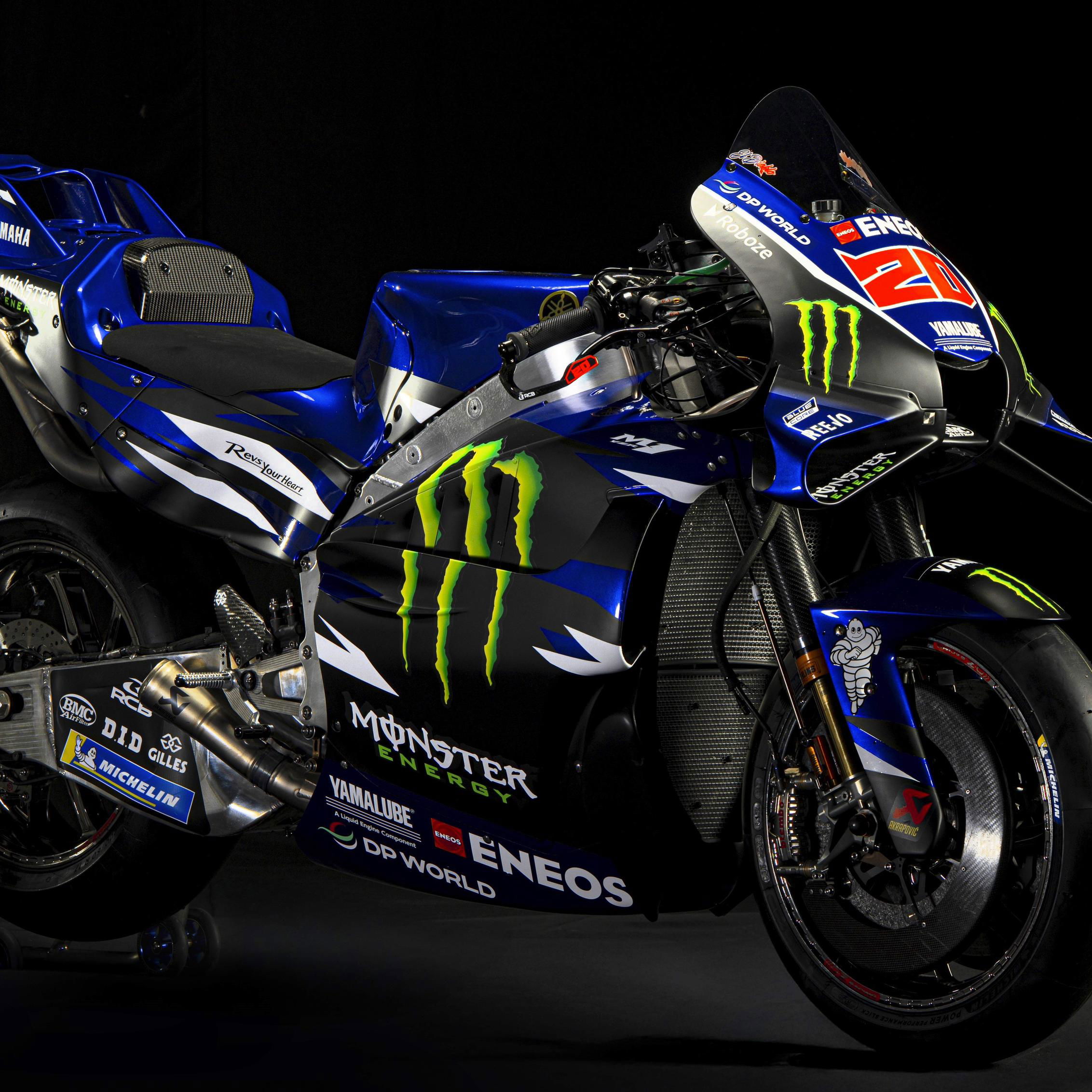 Fabio Quartararo's 2026 Yamaha V4 M1.