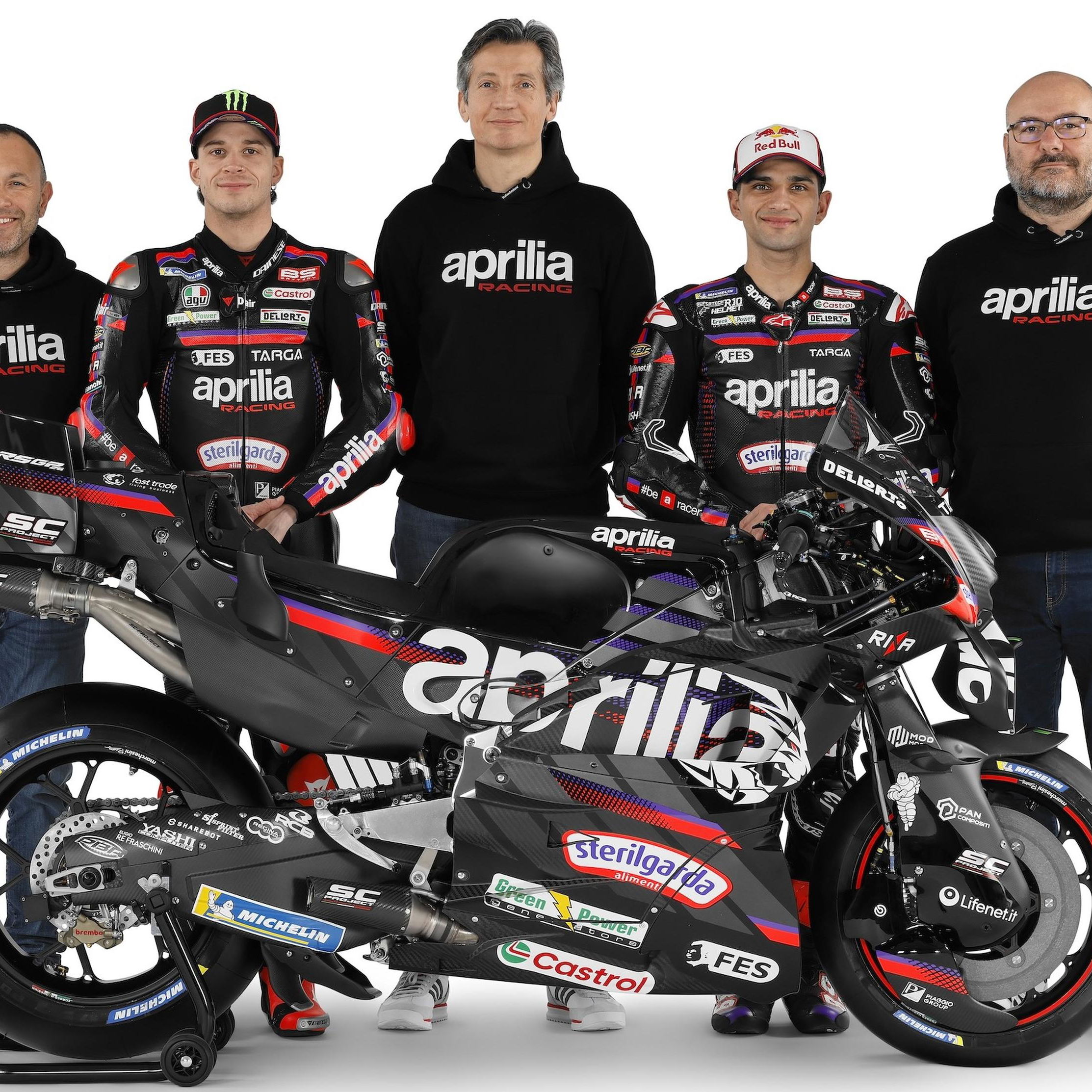 Aprilia unveils 2026 MotoGP livery.