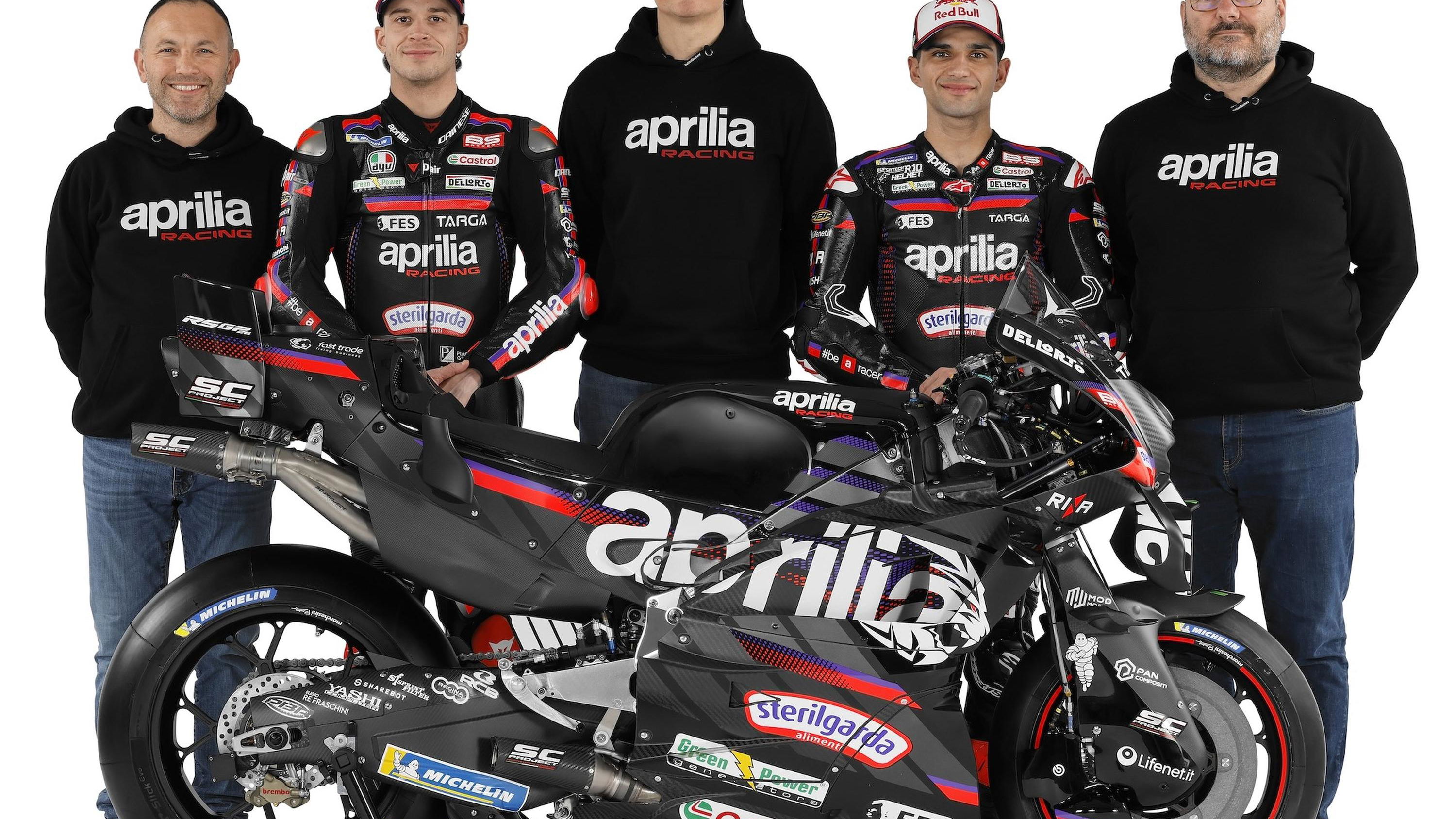 Aprilia unveils 2026 MotoGP livery.