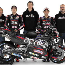 Aprilia unveils 2026 MotoGP livery.