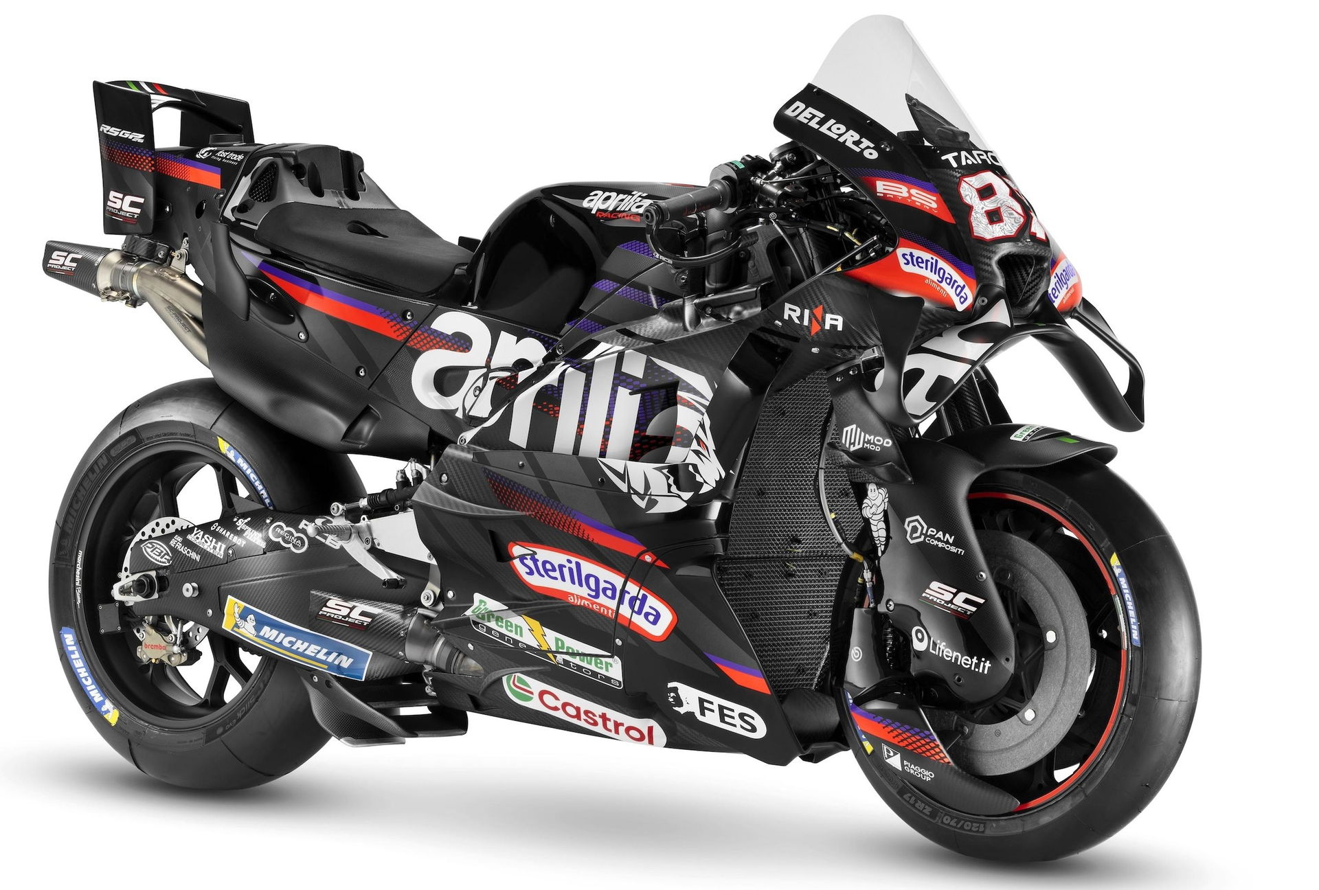 Aprilia's 2026 MotoGP livery.