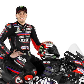 Marco Bezzecchi, 2026 Aprilia MotoGP launch.