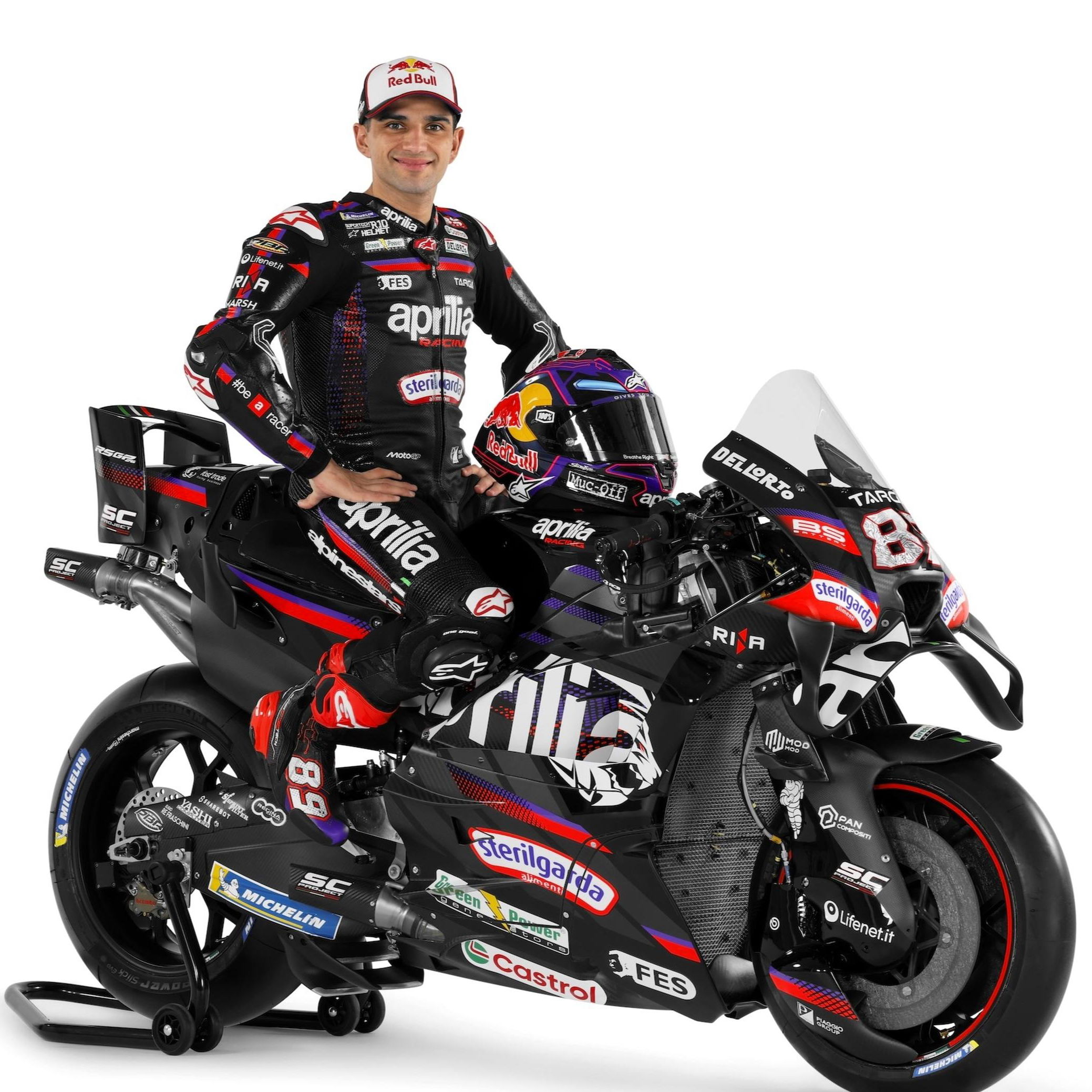 Jorge Martin, 2026 Aprilia launch.
