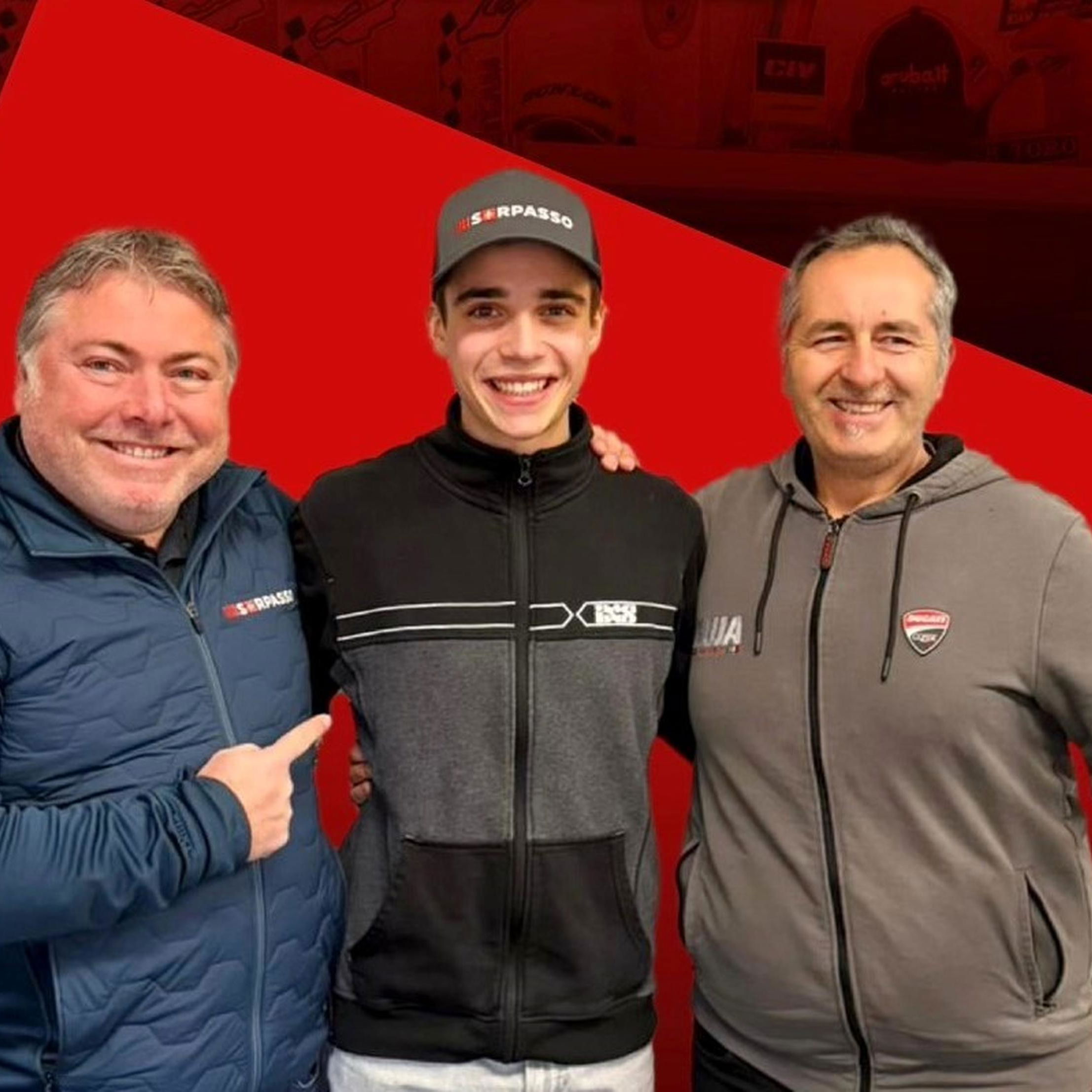 Noah Dettwiler signs for Kuya Racing (pic: Kuja Racing)