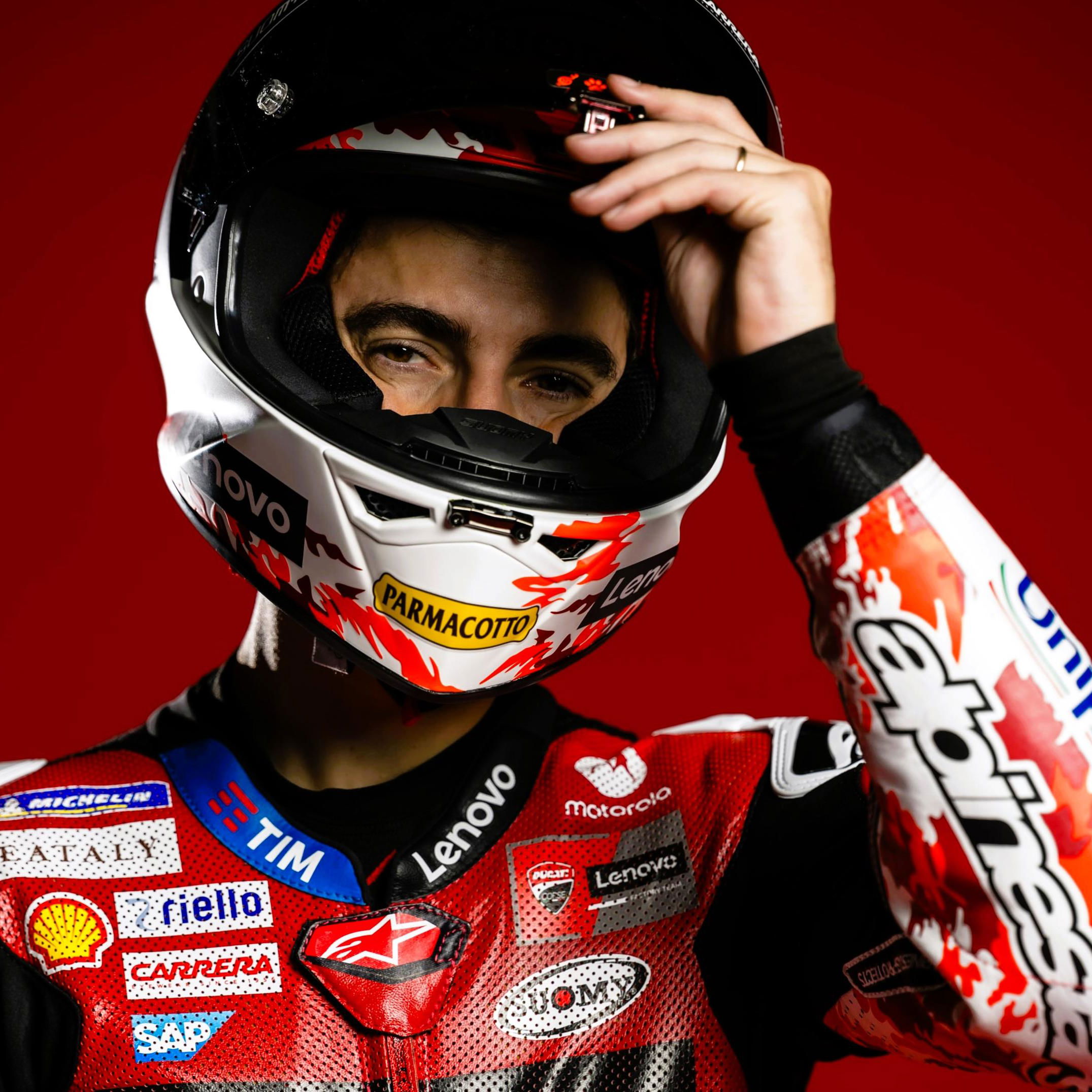 Francesco Bagnaia, 2026 Ducati MotoGP launch.