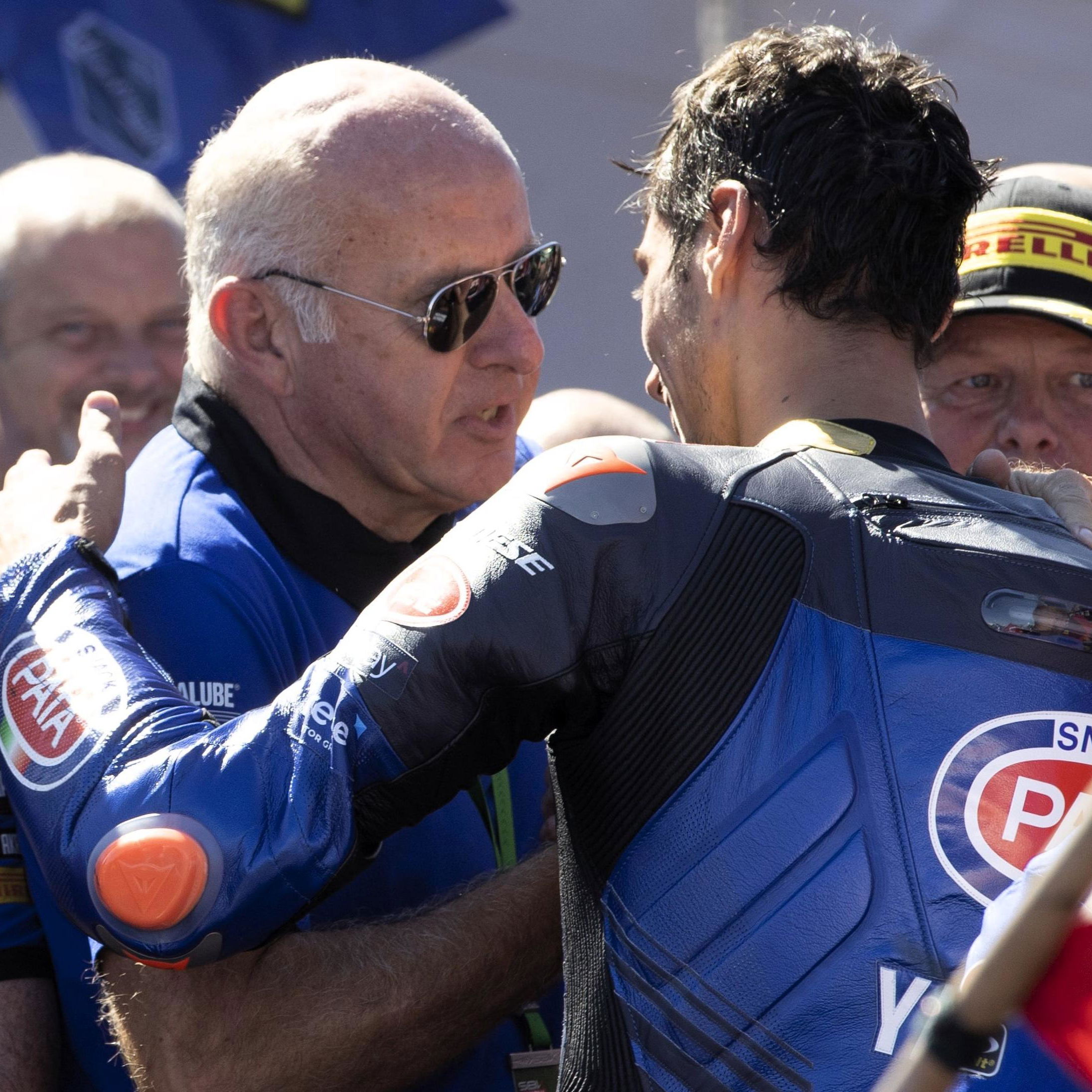 Eric de Seynes with Toprak Razgatlioglu.