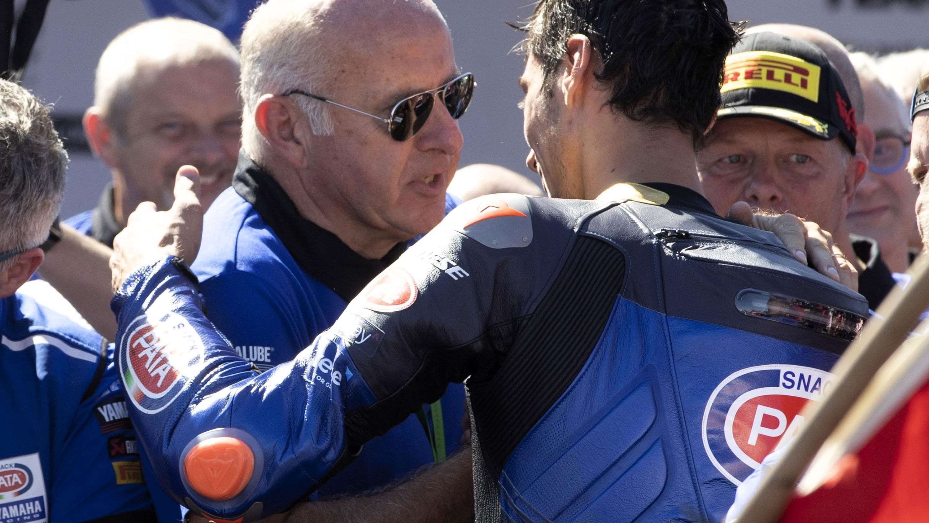 Eric de Seynes with Toprak Razgatlioglu.