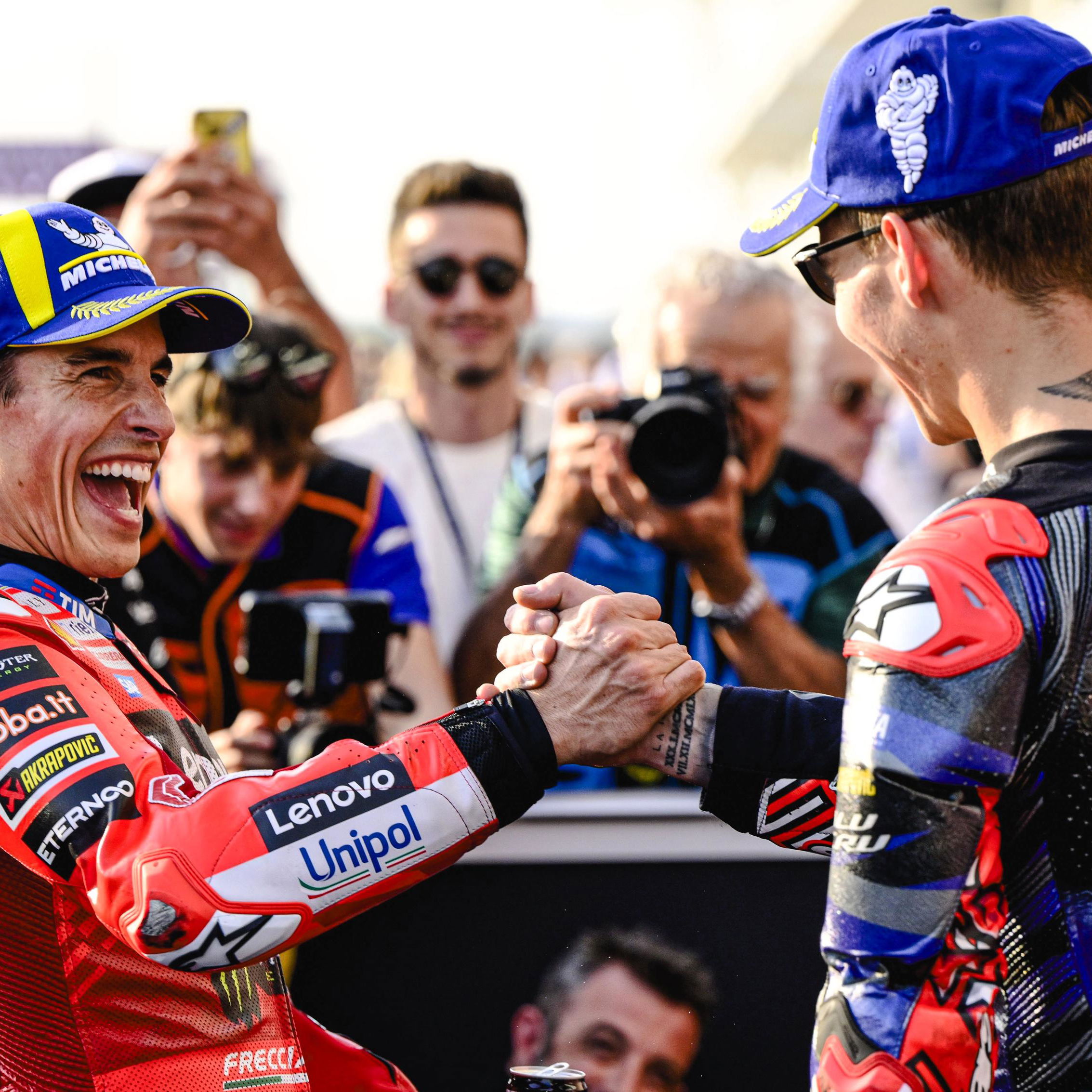 Marc Marquez, Fabio Quartararo, Qatar MotoGP qualifying