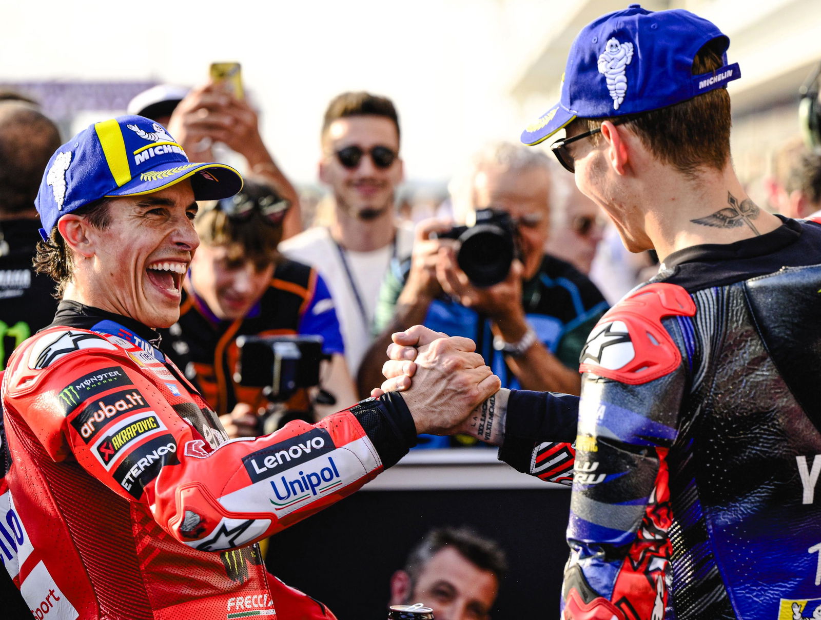 Marc Marquez, Fabio Quartararo, Qatar MotoGP qualifying