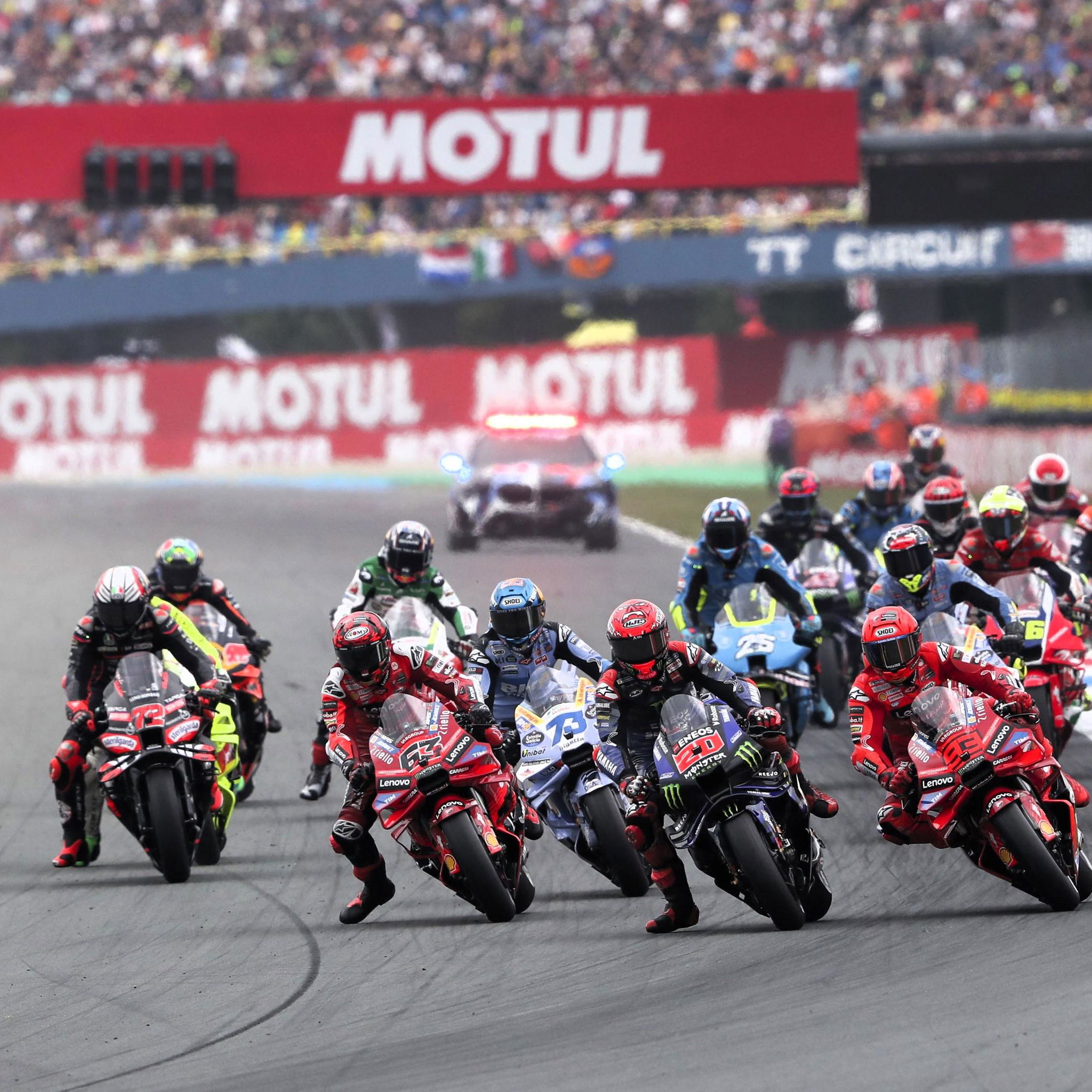Start, 2025 Dutch MotoGP