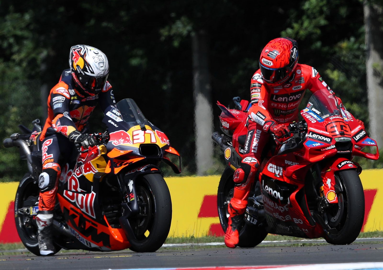 Marc Marquez, Pedro Acosta