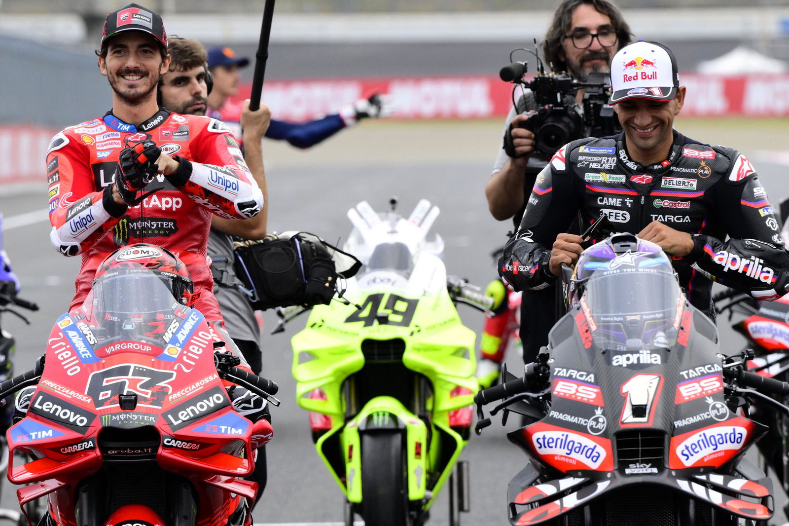 Francesco Bagnaia, Jorge Martin, MotoGP 2025