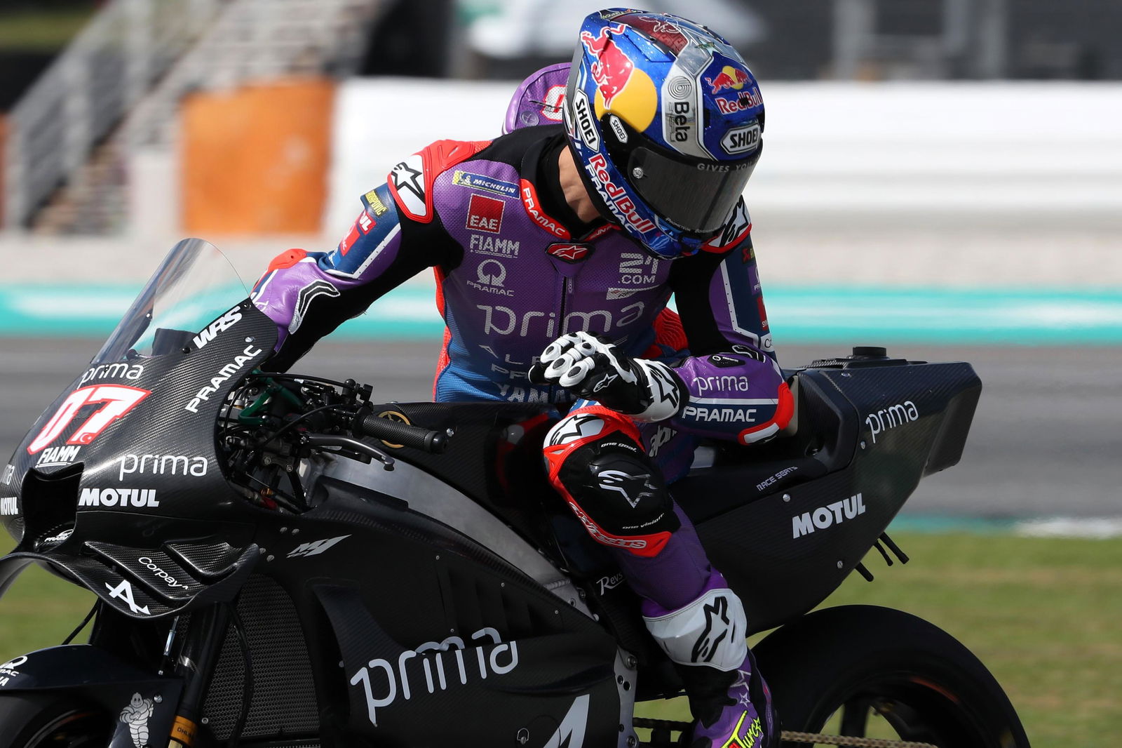 Reigning WorldSBK champion Toprak Razgatlioglu on his new Yamaha V4.