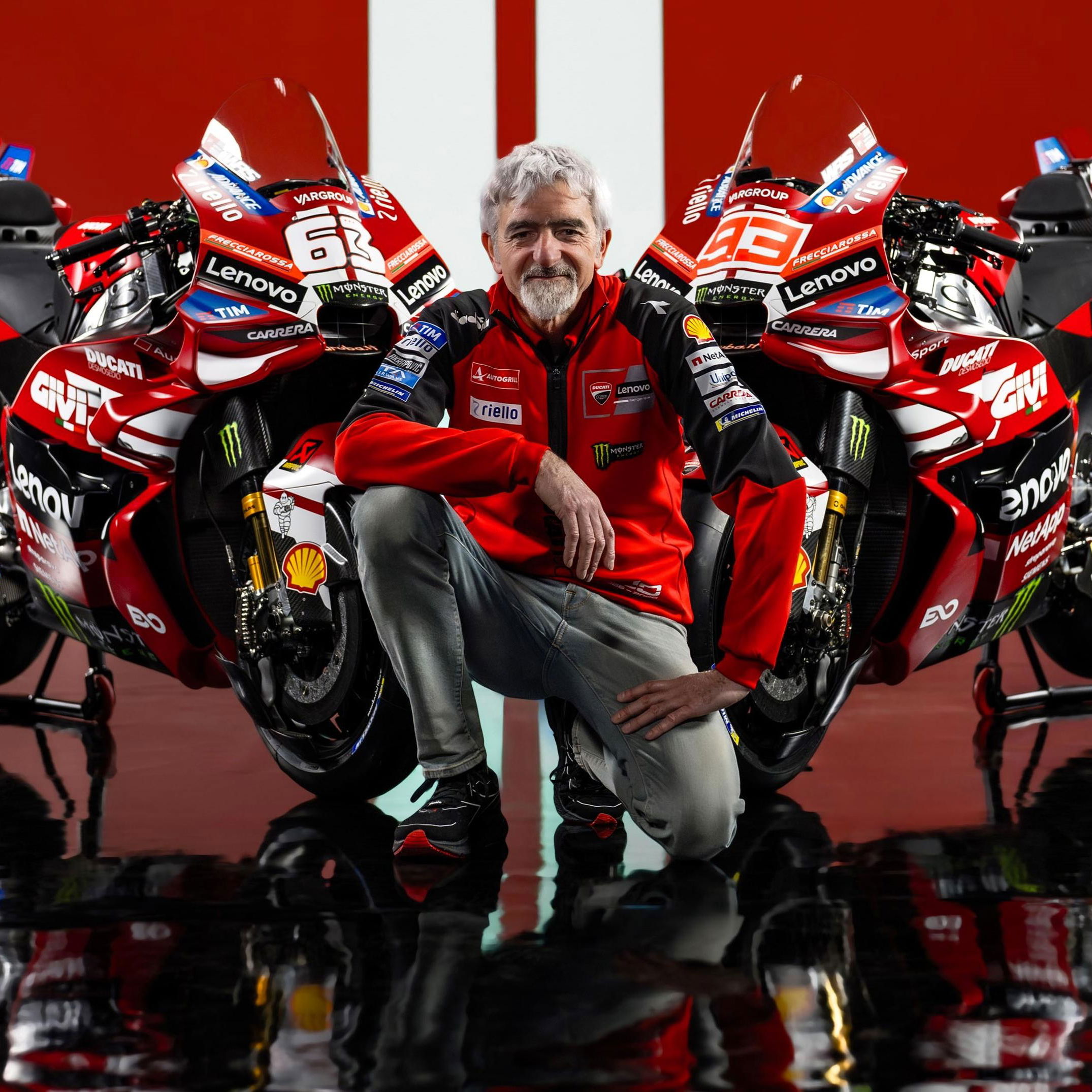 Gigi Dall’Igna, 2026 Ducati MotoGP launch.