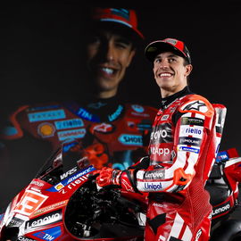 Marc Marquez, 2026 Ducati launch.