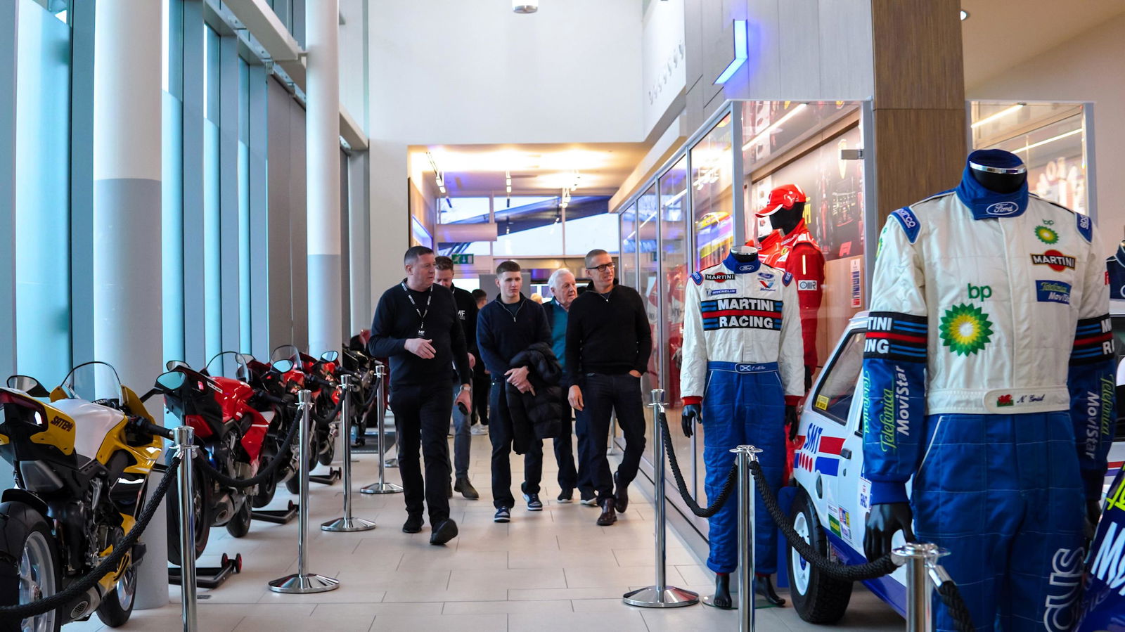 McRae family at the Moulsdale Foundation Classic and Performance Car Museum open day.