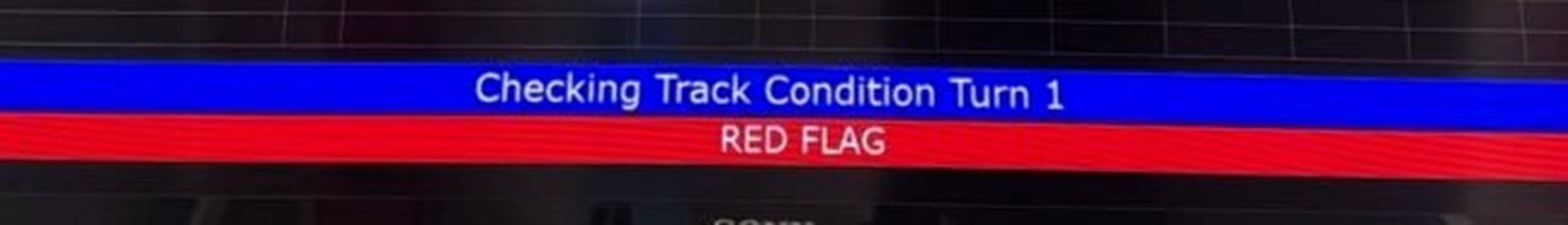 Segunda bandera roja en el día 1 del shakedown de Sepang 2026.